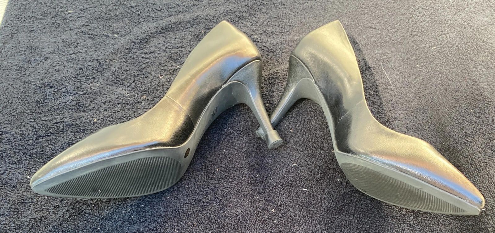 Designer I.N.C. International Concepts Zitah Pump Leather Sz. 9M-S619 Size US 9 / IT 39 - 2 Thumbnail