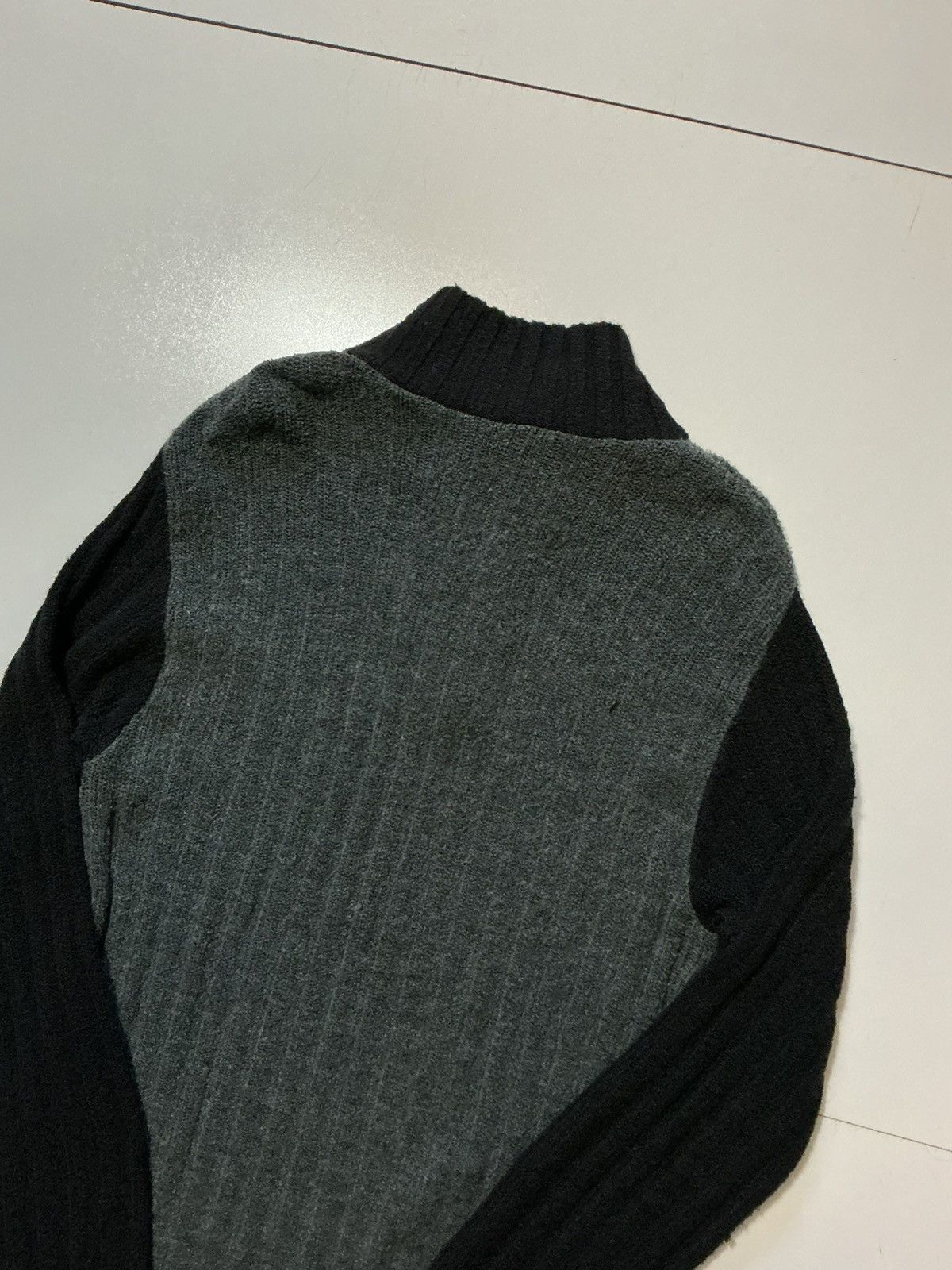 Steven Alan BSA EnD.GO Bray Steve Alan Italy Wool 1/4 Zip Ribbed Sweater Size US XS / EU 42 / 0 - 4 Thumbnail