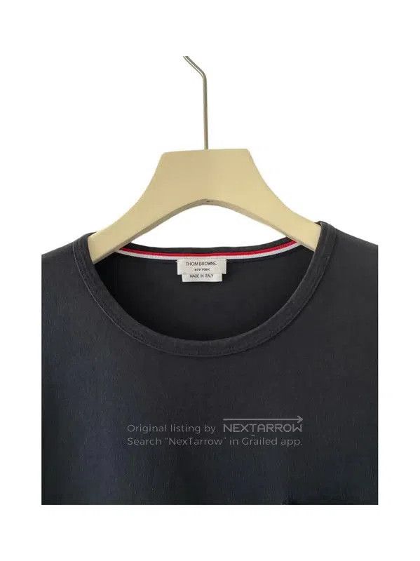 Thom Browne Thom Browne Embroidered Logo Short-Sleeve T-Shirt . Size US M / EU 48-50 / 2 - 4 Thumbnail