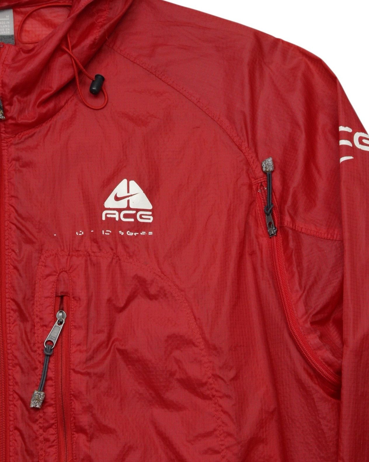 Nike ACG 2005 NIKE ACG RIPSTOP TRAIL SHELL – VOLT RED JACKET Size US M / EU 48-50 / 2 - 3 Thumbnail
