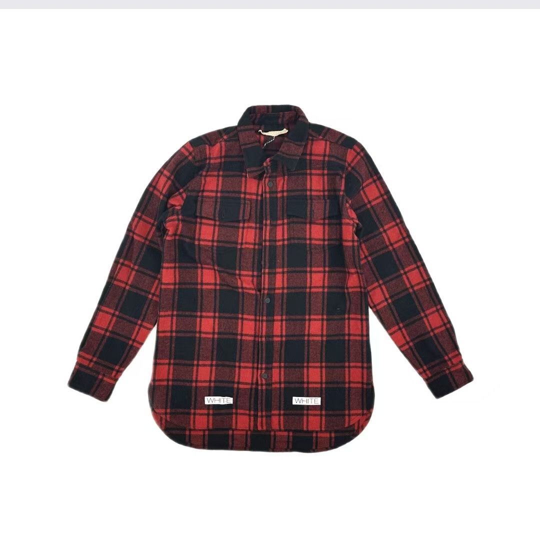 Off-White OFF-WHITE Red Plaid Button-Up Shirt for All 0079 Size US S / EU 44-46 / 1 - 2 Thumbnail