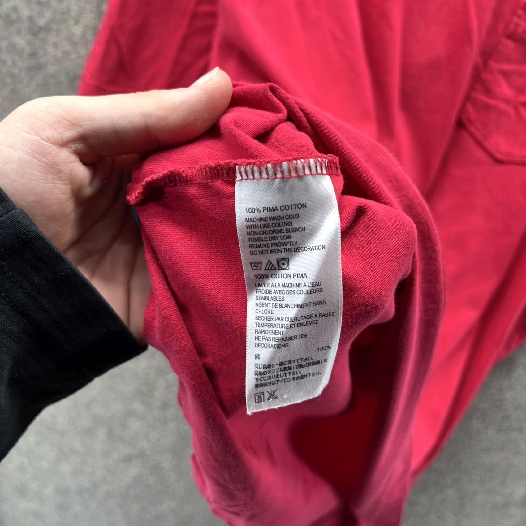 Tommy Bahama Tommy Bahama Shirt Mens XL Red Relax Pima Cotton Pocket Tee Casual Crewneck Shirt Mens XL Red Size US XL / EU 56 / 4 - 5 Thumbnail