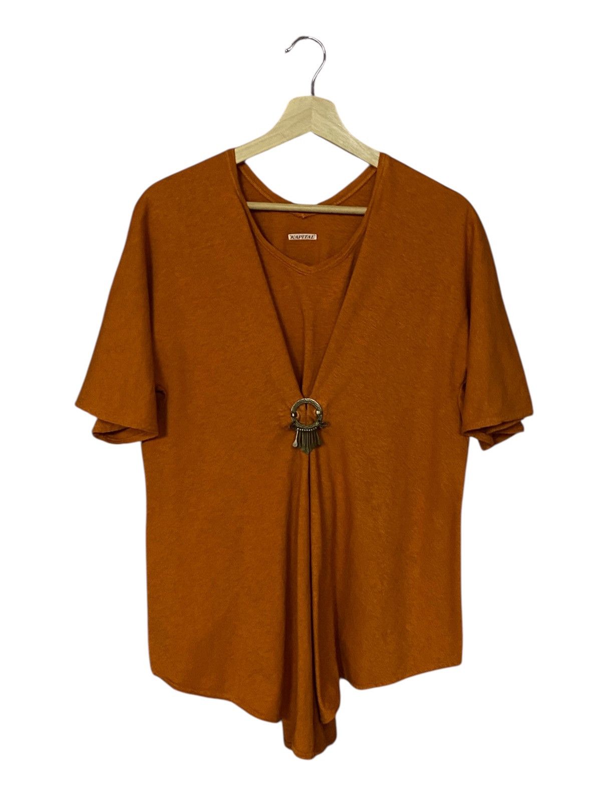 Kapital Kapital Layered Crewneck Short Sleeved Shirt Size M / US 6-8 / IT 42-44 - 1 Thumbnail