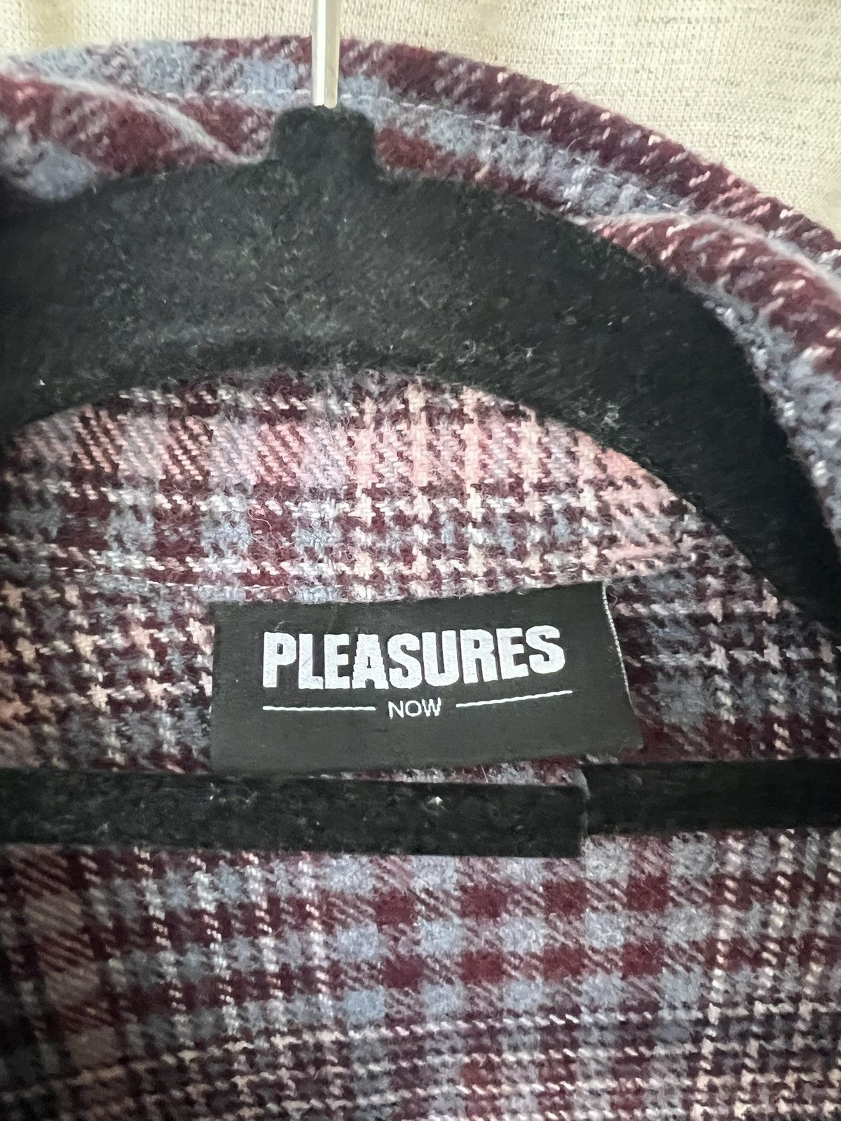 Pleasures ‘NO CROWDSURFING’ Plaid Flannel from Pleasures Size US S / EU 44-46 / 1 - 6 Thumbnail