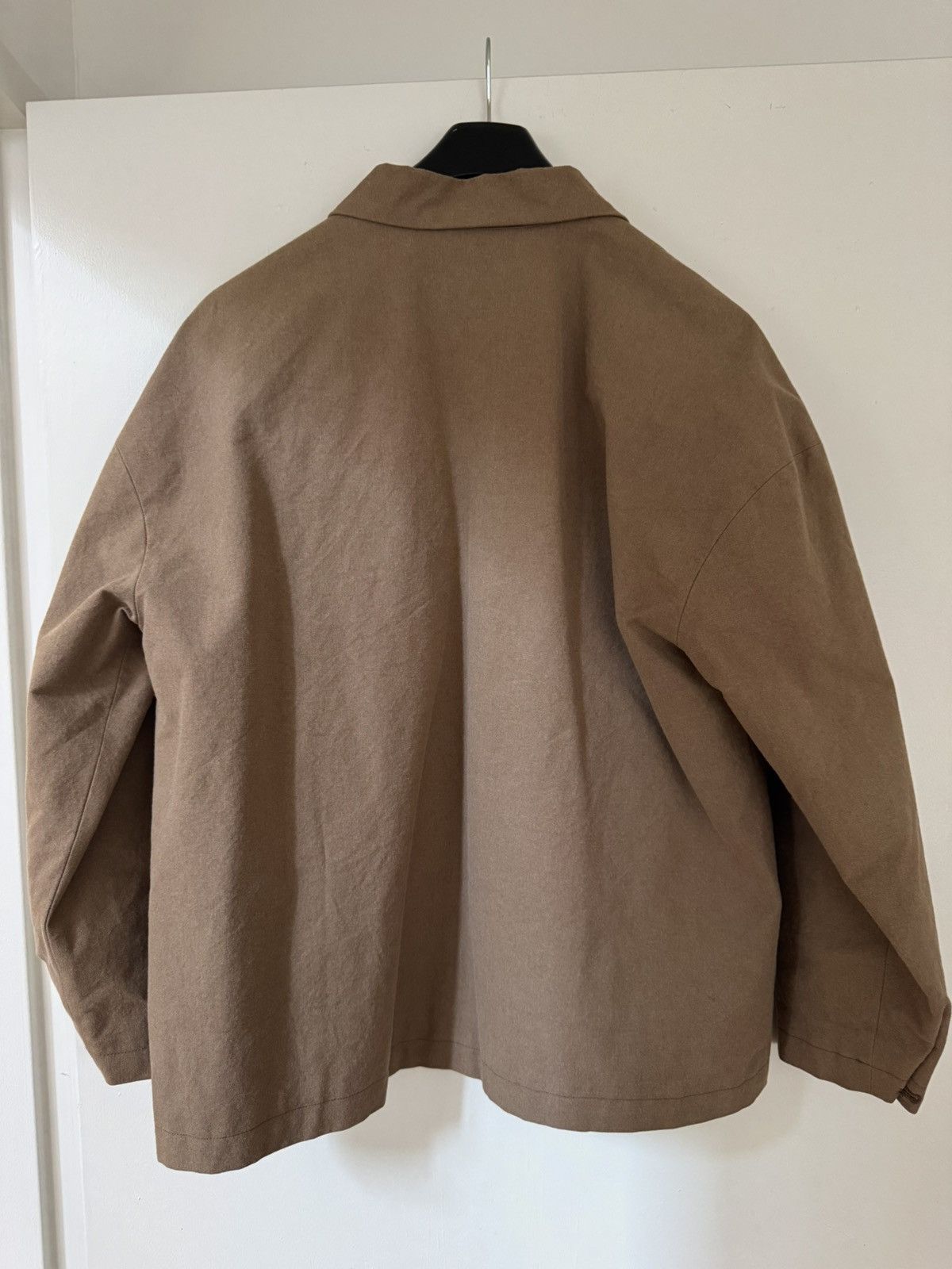 Evan Kinori Field Shirt Two Undyed Organic Cotton Canvas Size US XS / EU 42 / 0 - 10 Thumbnail