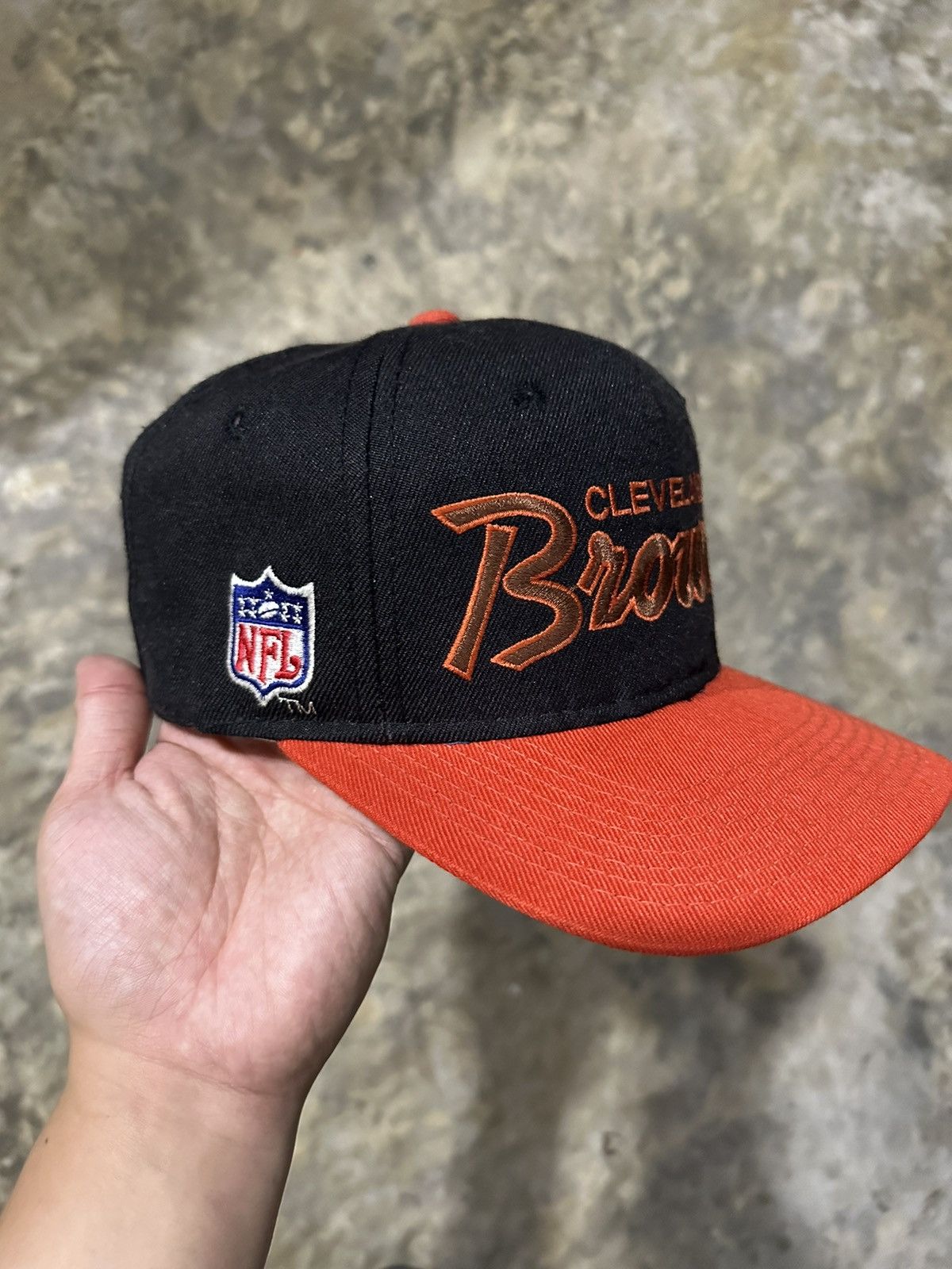Sports Specialties × Vintage Vintage Cleveland Browns Sports Specialties Snapback Hat Size ONE SIZE - 2 Thumbnail