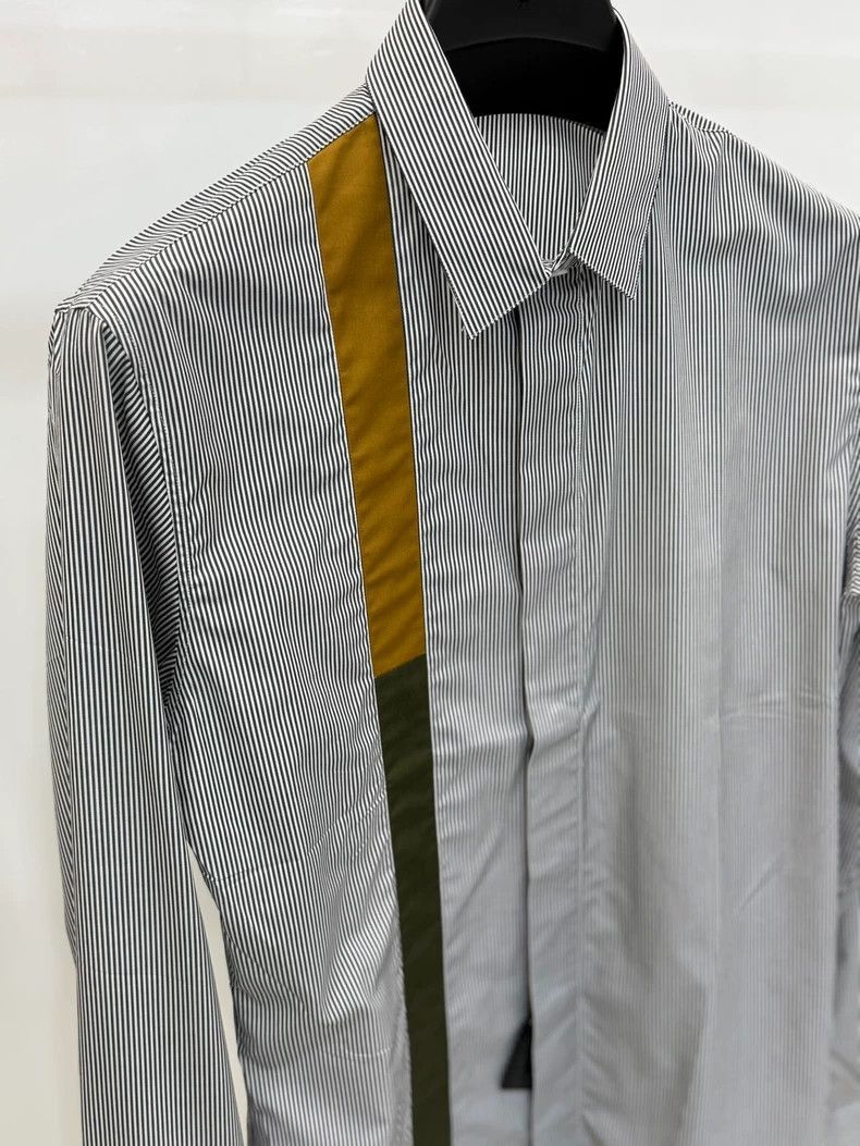 Dior Dior Striped Long Sleeve Shirt 38 Size US S / EU 44-46 / 1 - 2 Thumbnail