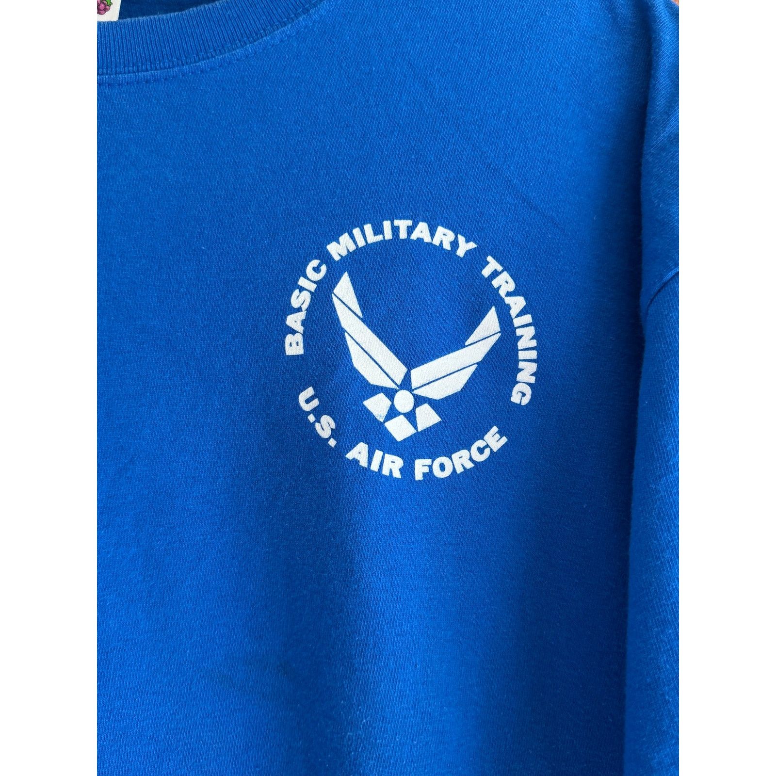 Fruit Of The Loom Vintage USAF Wolfpack 331st Graphic Tee XL Blue Size US XL / EU 56 / 4 - 3 Thumbnail