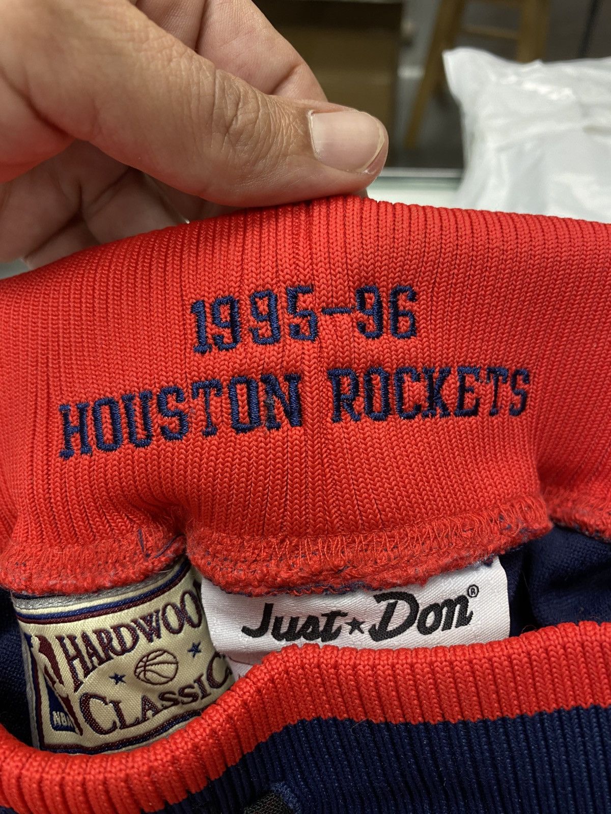Just Don Just Don Houston rockets shorts navy red small authentic Size US 30 / EU 46 - 8 Thumbnail