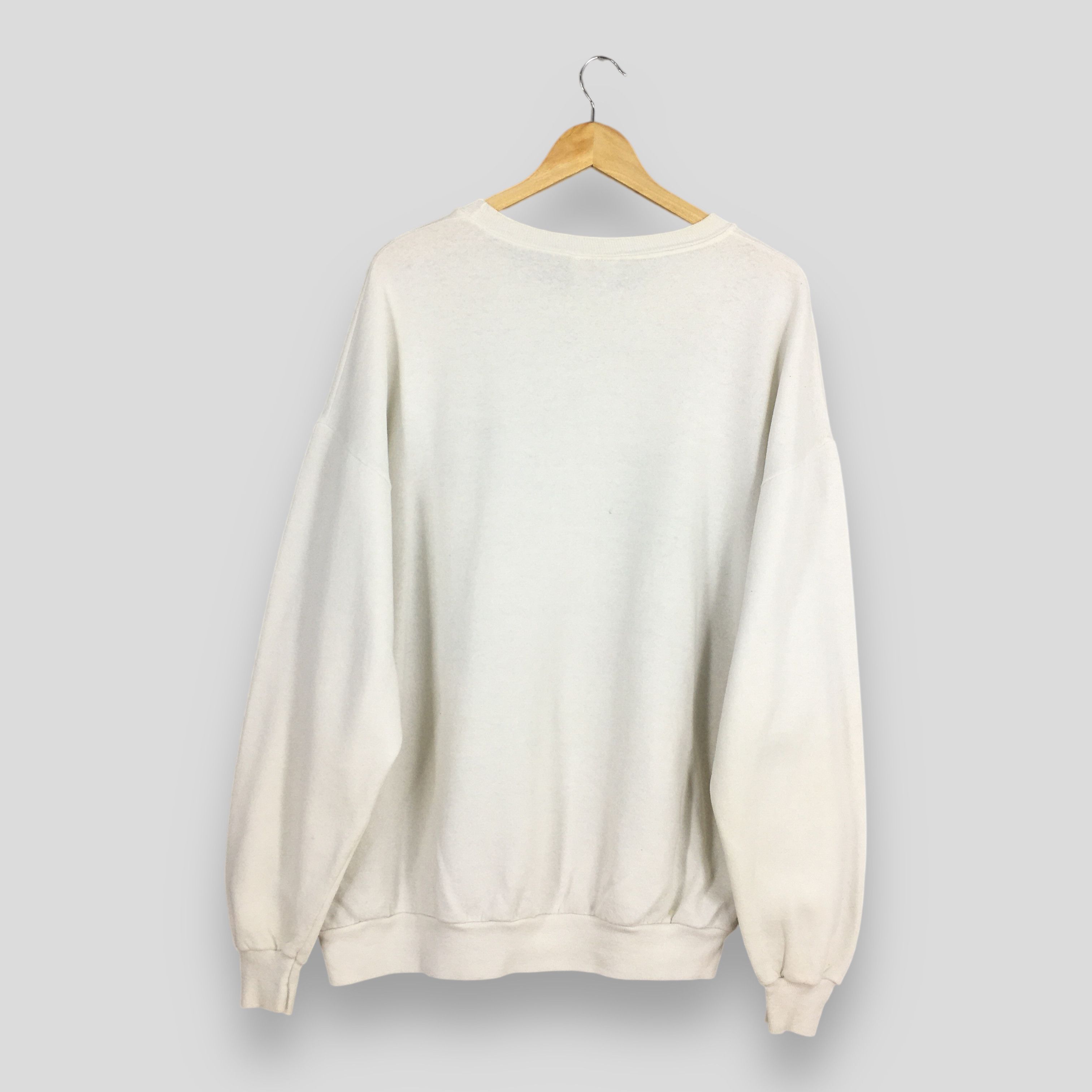 Other Vintage 90s Hawaii Aloha Honolulu White Sweatshirt XLarge Size US XL / EU 56 / 4 - 6 Thumbnail