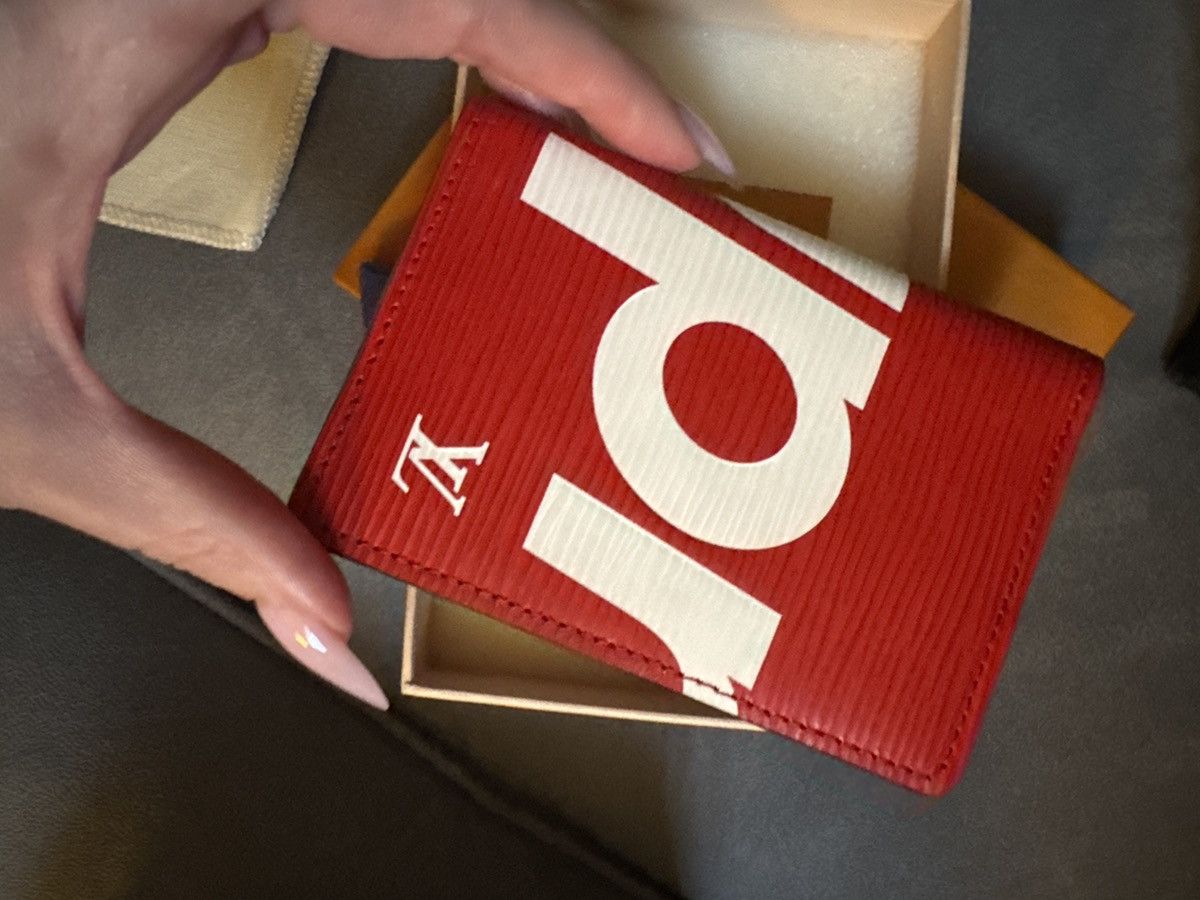Louis Vuitton × Supreme Louis Vuitton x Supreme Bifold Wallet Size ONE SIZE - 7 Thumbnail