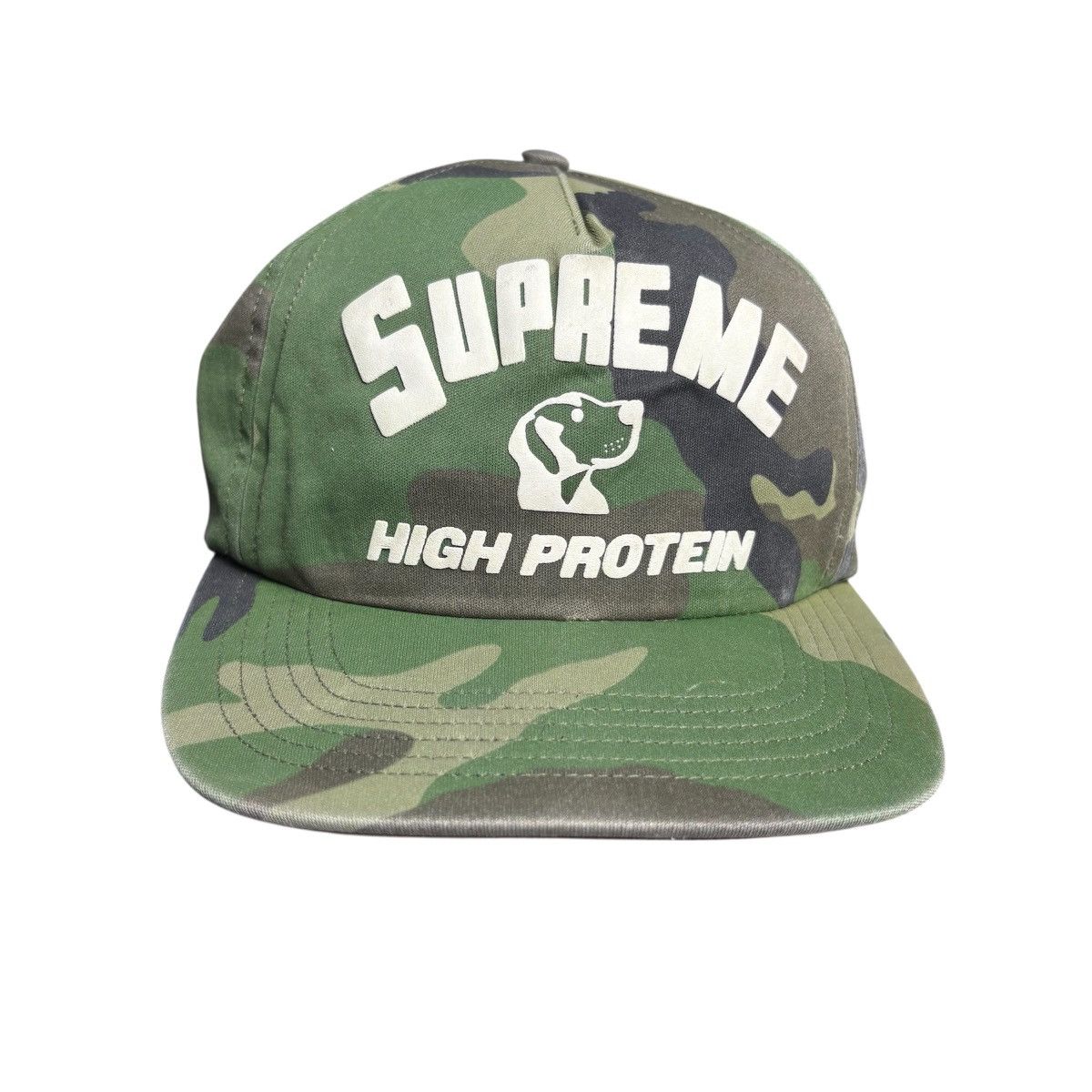 Supreme Supreme High Protein Camo Cap / Hat Size ONE SIZE - 1 Thumbnail