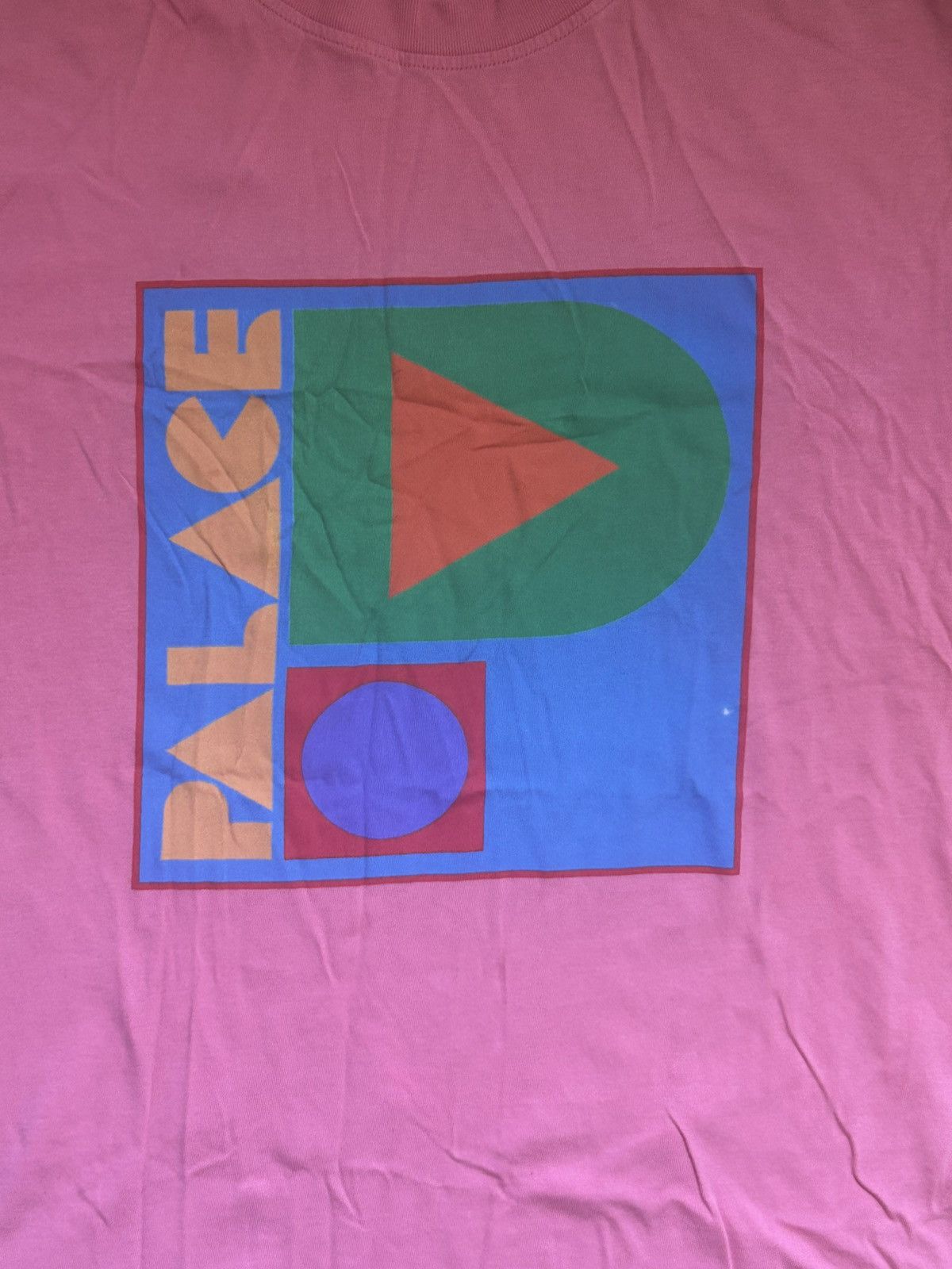 Palace Palace Pink T-shirt (L) Size US L / EU 52-54 / 3 - 3 Thumbnail