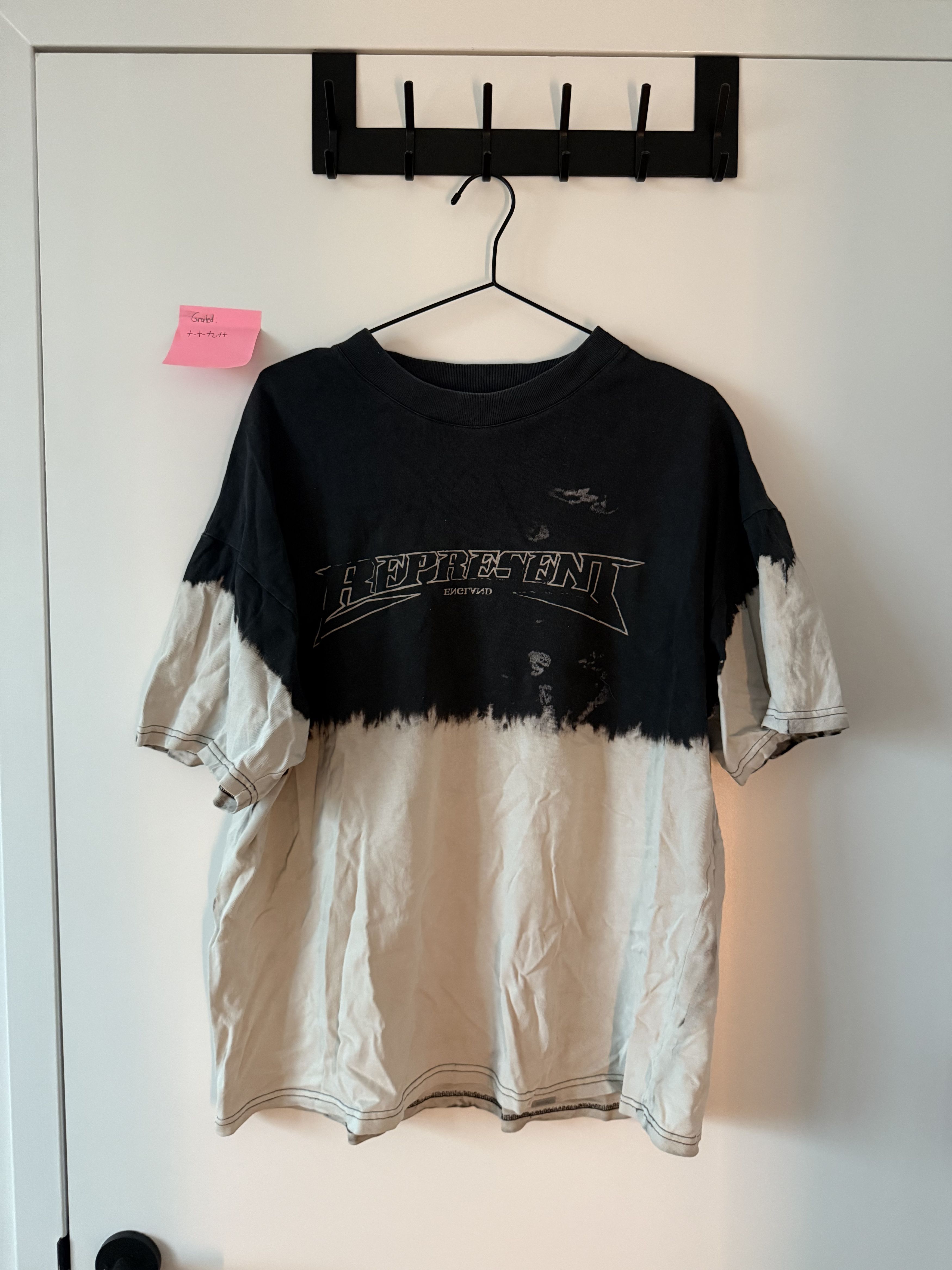 Represent Clo. Metal Half Dip Tshirt Size US XL / EU 56 / 4 - 1 Thumbnail