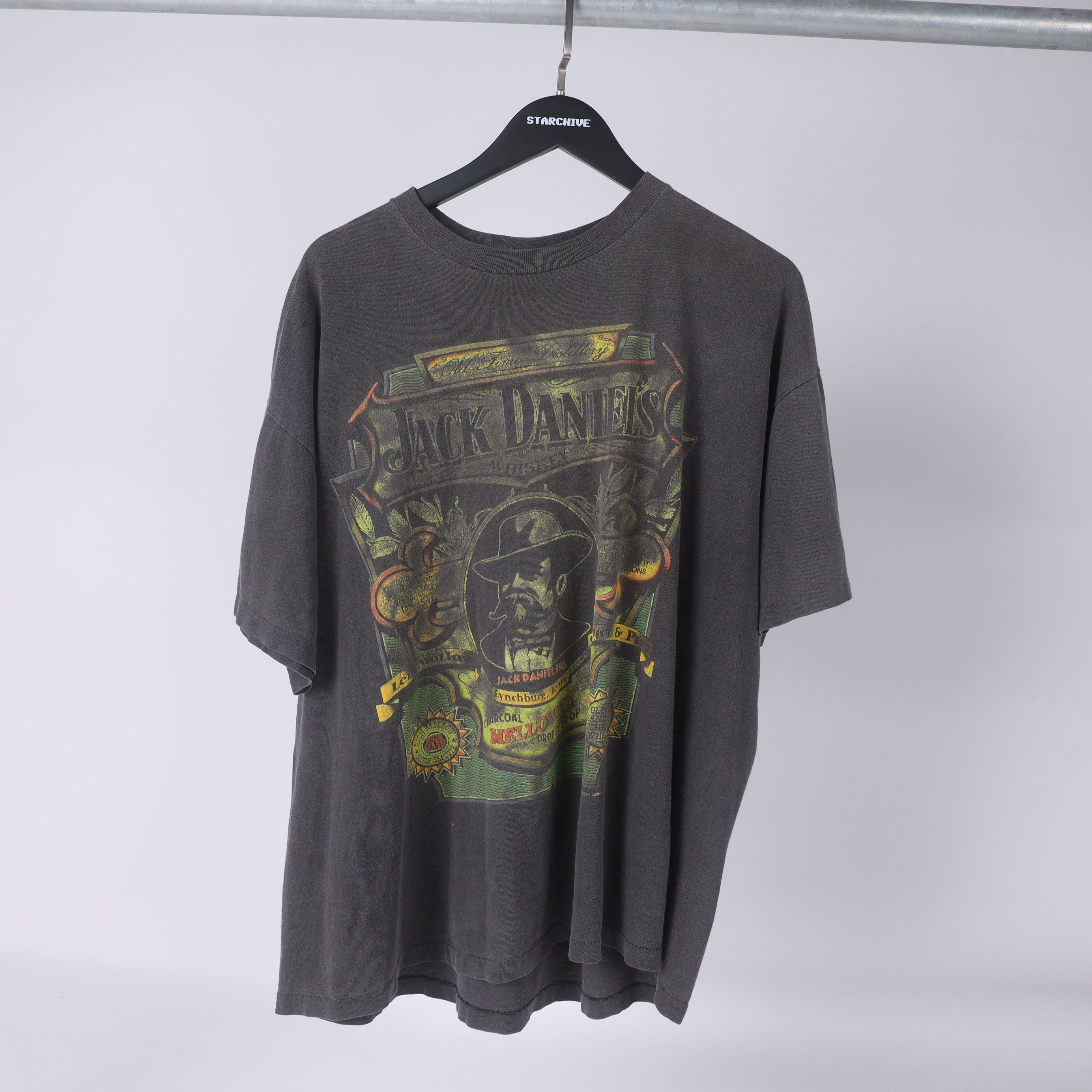 Vintage Jack Daniels Vintage T-Shirt Size US XL / EU 56 / 4 - 1 Thumbnail