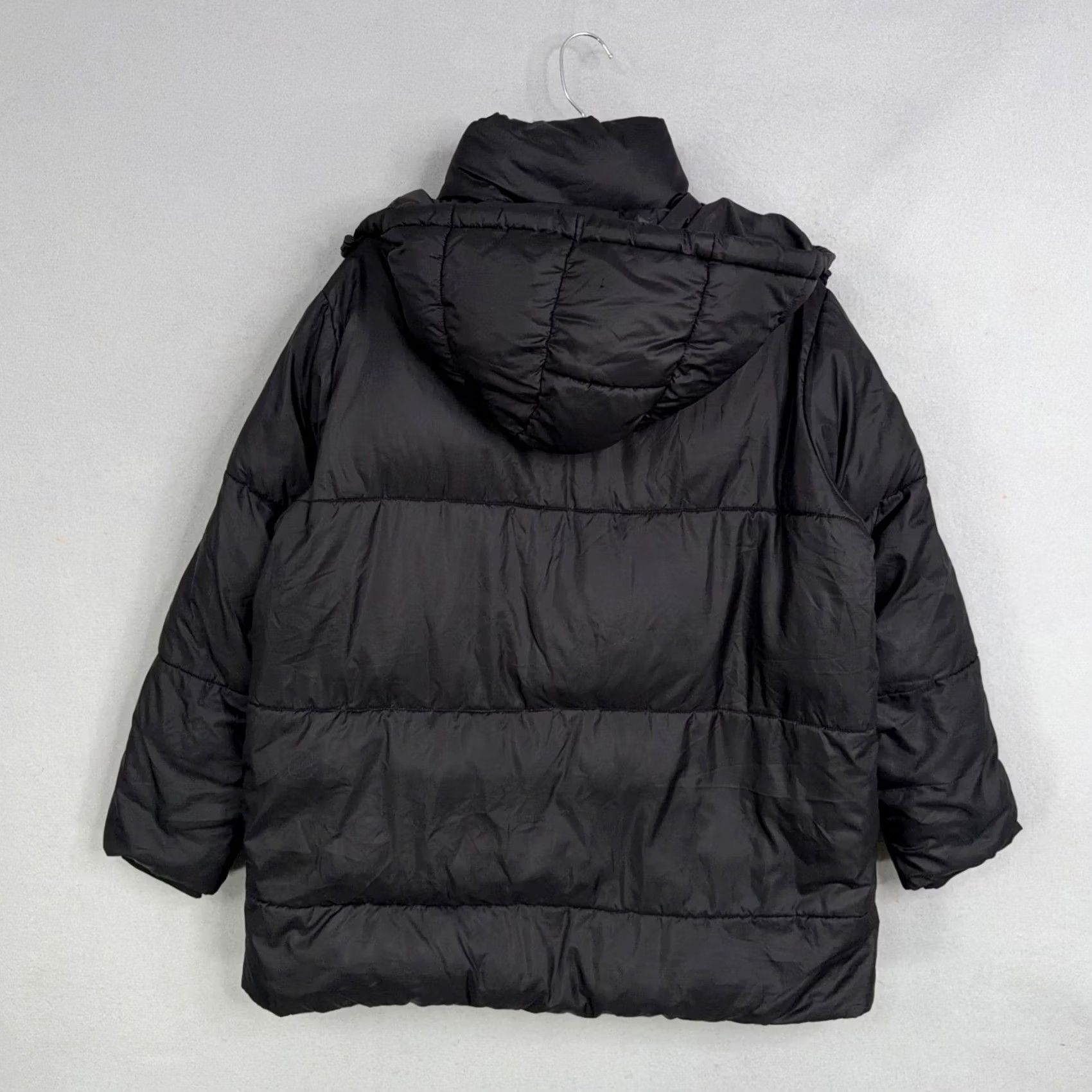Gap Gap Puffer Jacket Mens M Black Solid PrimaLoft P.U.R.E. Hooded Winter Gorpcore Jacket Size US M / EU 48-50 / 2 - 5 Thumbnail