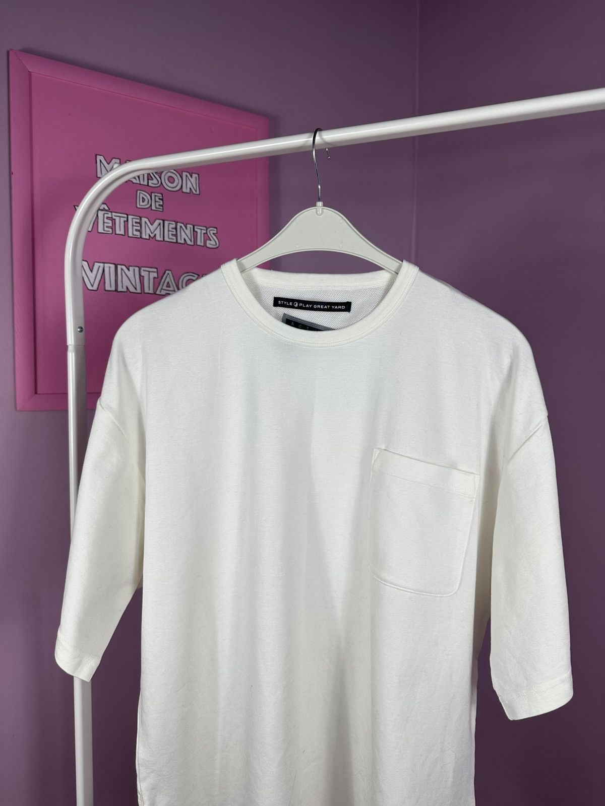 TROVE Active Trove Japan T Shirt Tee Short Sleeve White Pocket Size US M / EU 48-50 / 2 - 3 Thumbnail