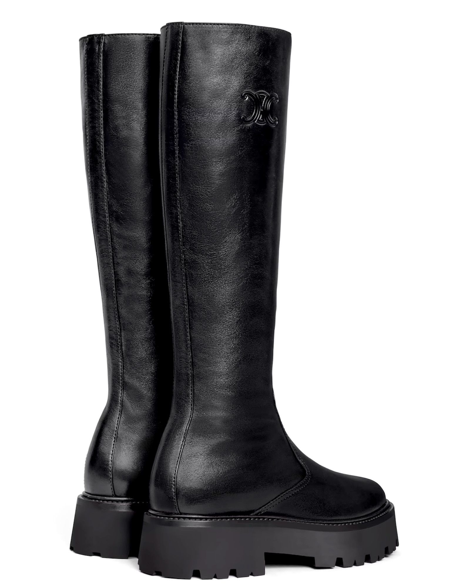 Celine 354233492C.38NO Bulky Zipped Boot in Calfskin Size US 10 / IT 40 - 3 Thumbnail