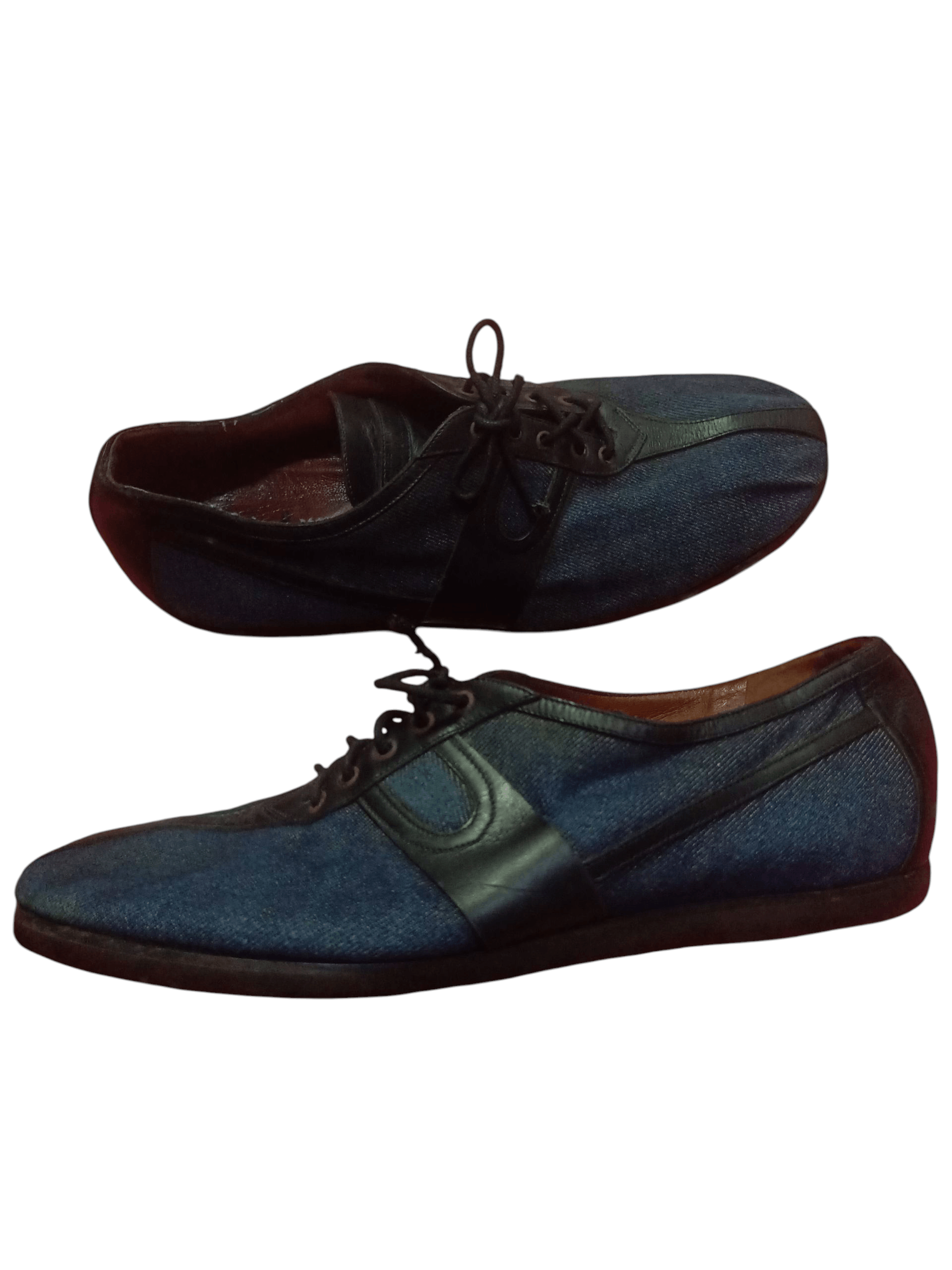 Dries Van Noten 🌟Dries Van Noten Leather Navy Shoes Men 🌟 Size US 9 / EU 42 - 1 Thumbnail