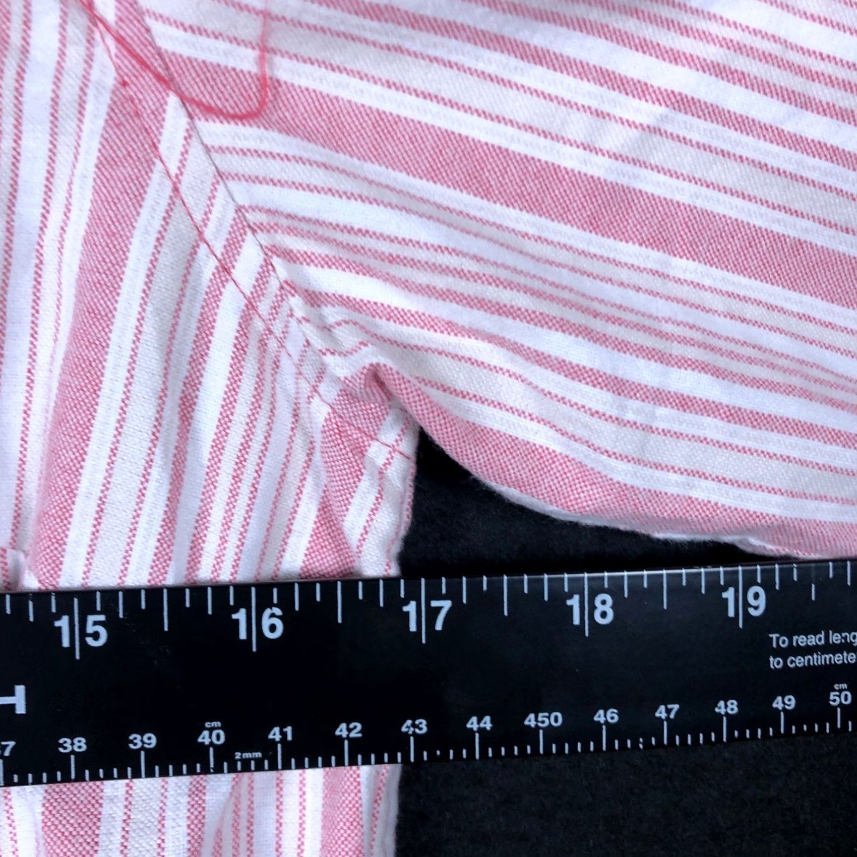 Eddie Bauer Eddie Bauer Womens Shirt Pink White Striped Collared Button Down Small Shirt Size S / US 4 / IT 40 - 7 Thumbnail