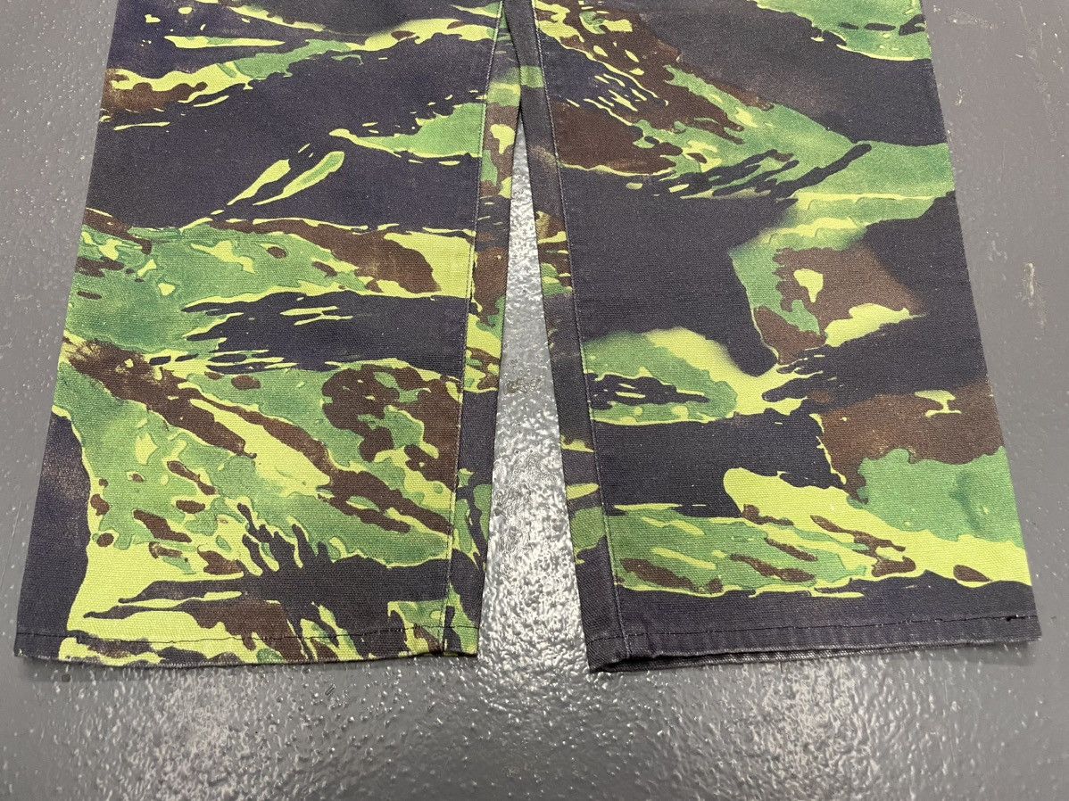 Stussy Lucien Smith Tigris Canvas Big Ol Jeans Tiger Camo Pants Size US 32 / EU 48 - 6 Thumbnail