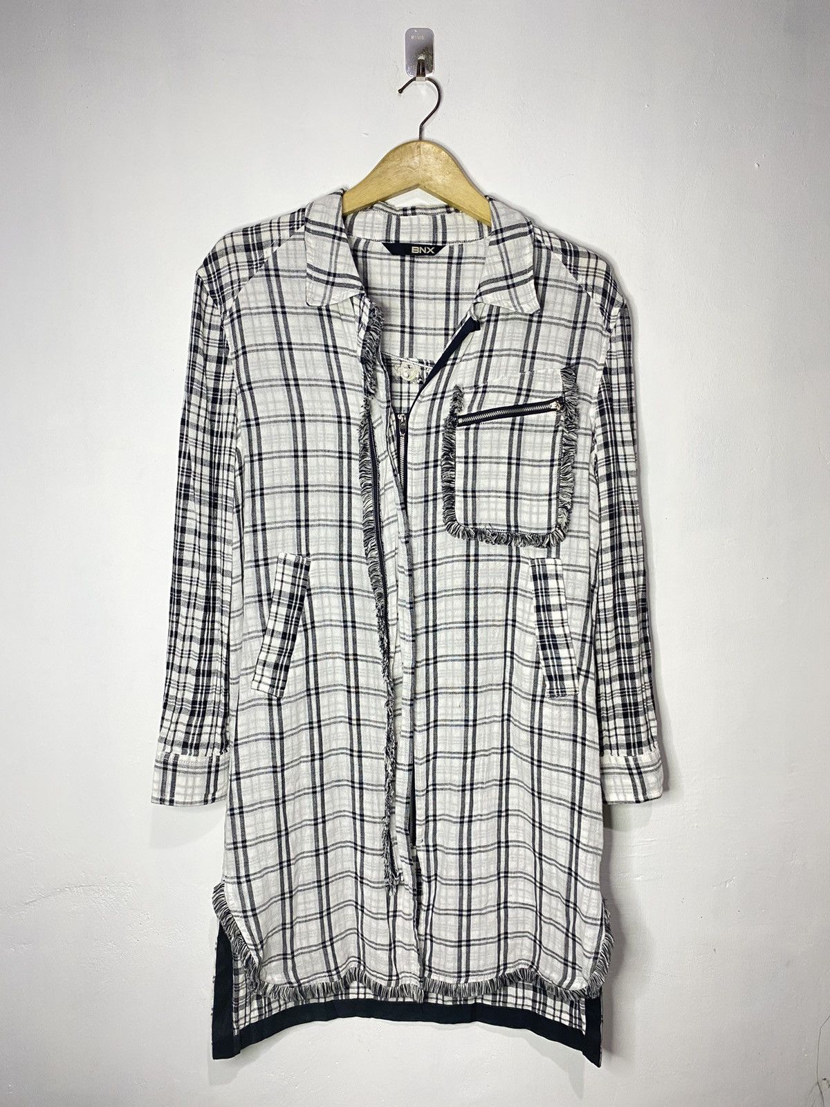 If Six Was Nine × Japanese Brand × Le Grande Bleu (L.G.B.) BNX zip flanel tartan shirts travis style Size US M / EU 48-50 / 2 - 1 Thumbnail