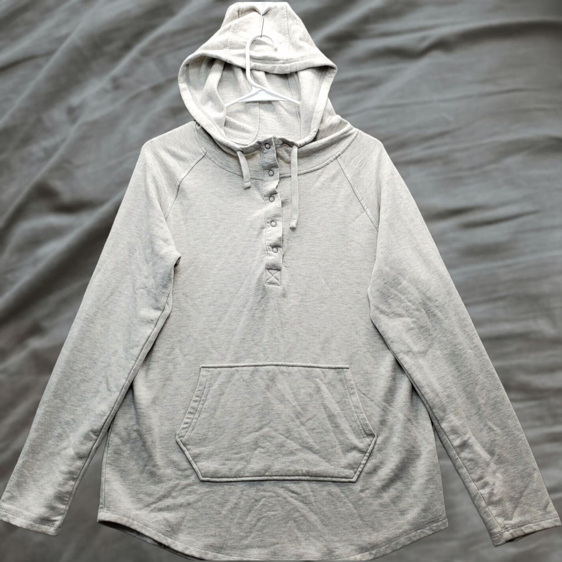 Vintage Thread & Supply Hoodie Mens M Gray Acrylic Stretch Long Sleeve Pullover Size US M / EU 48-50 / 2 - 1 Thumbnail