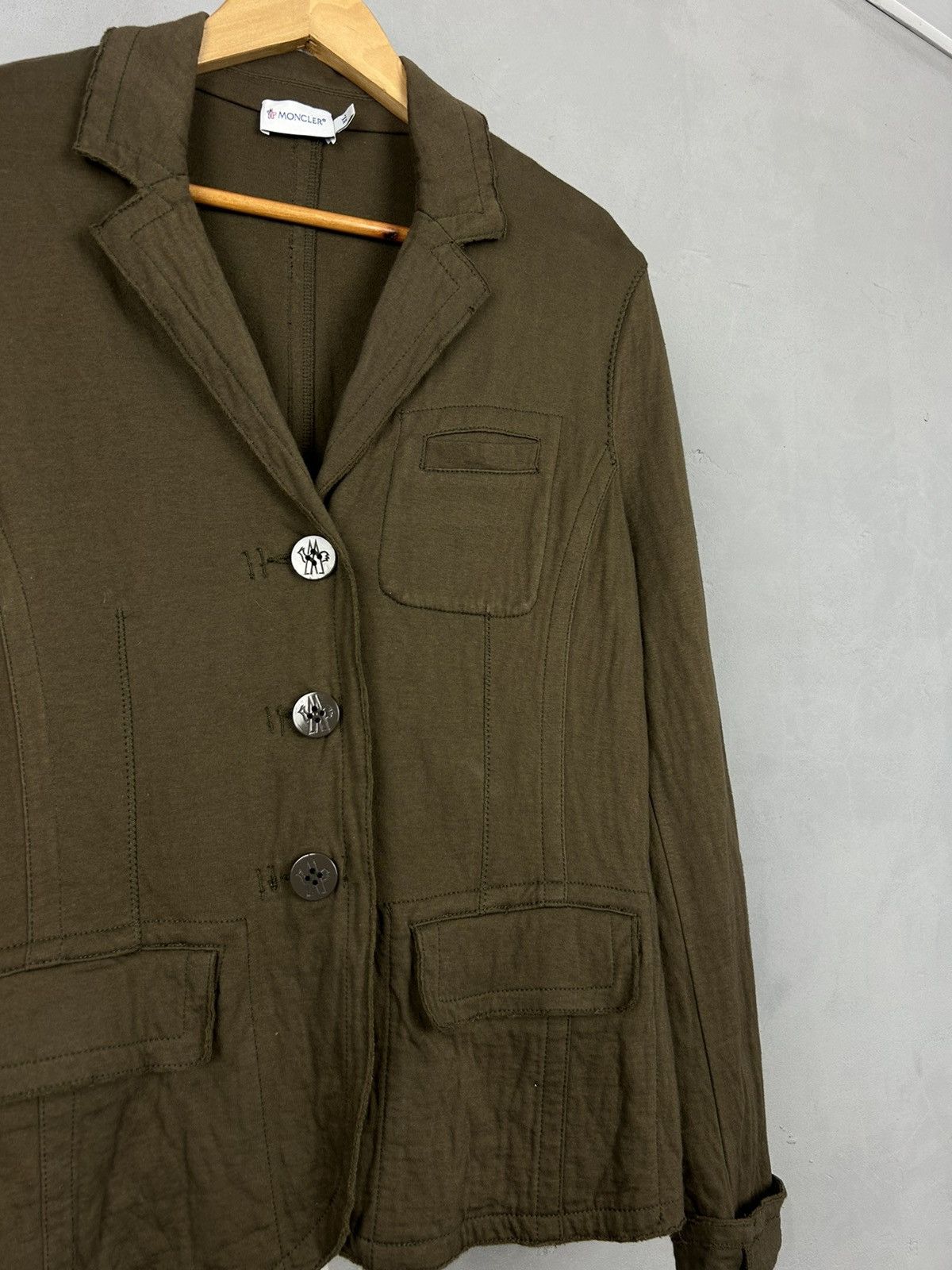 Moncler Vintage Moncler Women Blazer Very Rare Luxury Size XL Size XL / US 12-14 / IT 48-50 - 5 Thumbnail