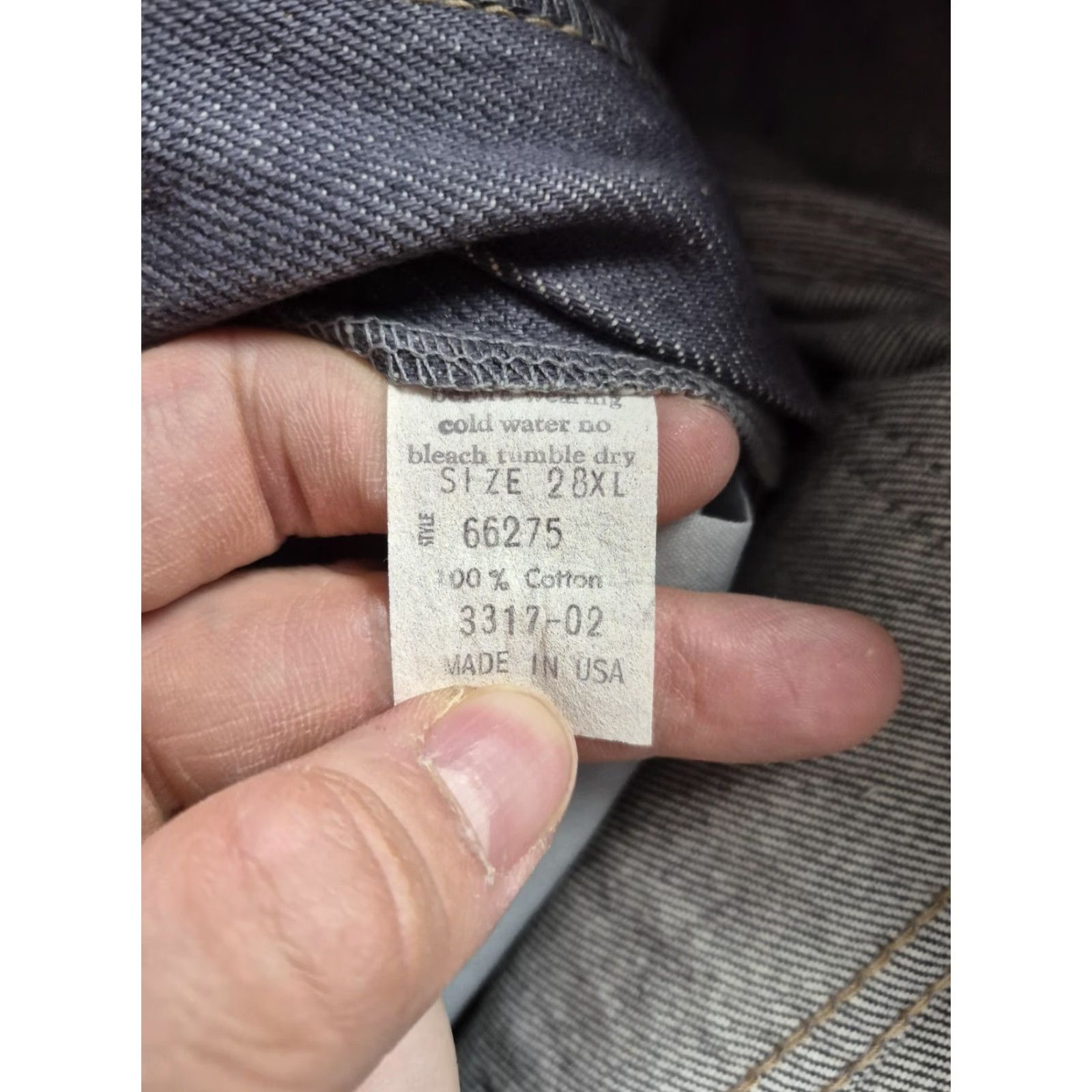 Bill Blass VINTAGE Bill Blass Casual Slacks Mens 28x35 Blue Denim Chino Pants USA NWT Size US 28 / EU 44 - 7 Thumbnail