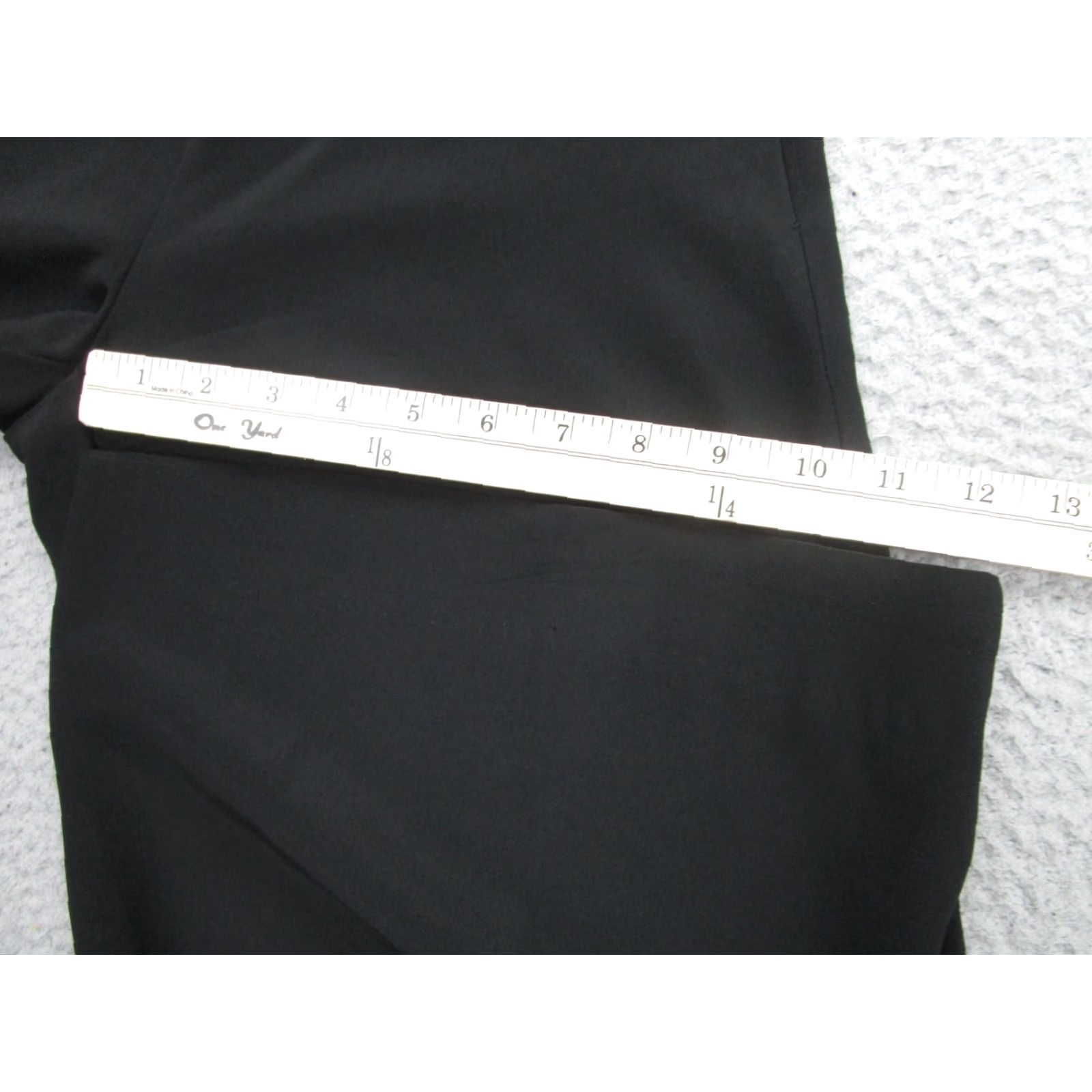 Trina Turk Trina Turk Pants Womens 2 Black Wide Leg High Waist Dress Trousers Acetate Blend Size 26" / US 2 / IT 38 - 7 Thumbnail