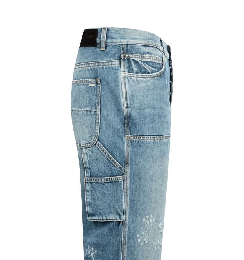 Amiri o1h1sh10526 Ma Quad Carpenter Jean Size US 32 / EU 48 - 3 Thumbnail