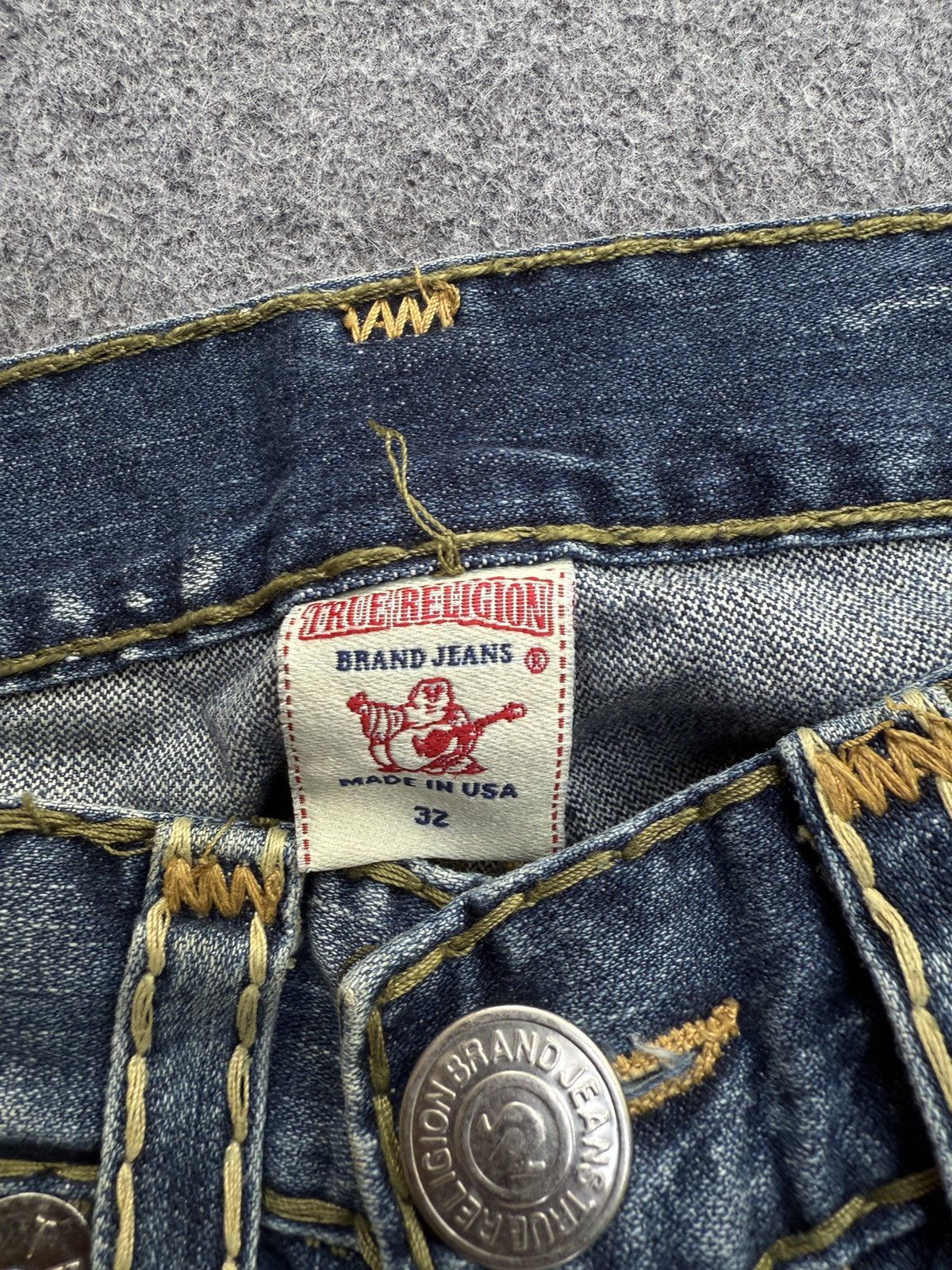 True Religion Vintage Y2k True Religion Jeans Size US 32 / EU 48 - 4 Thumbnail