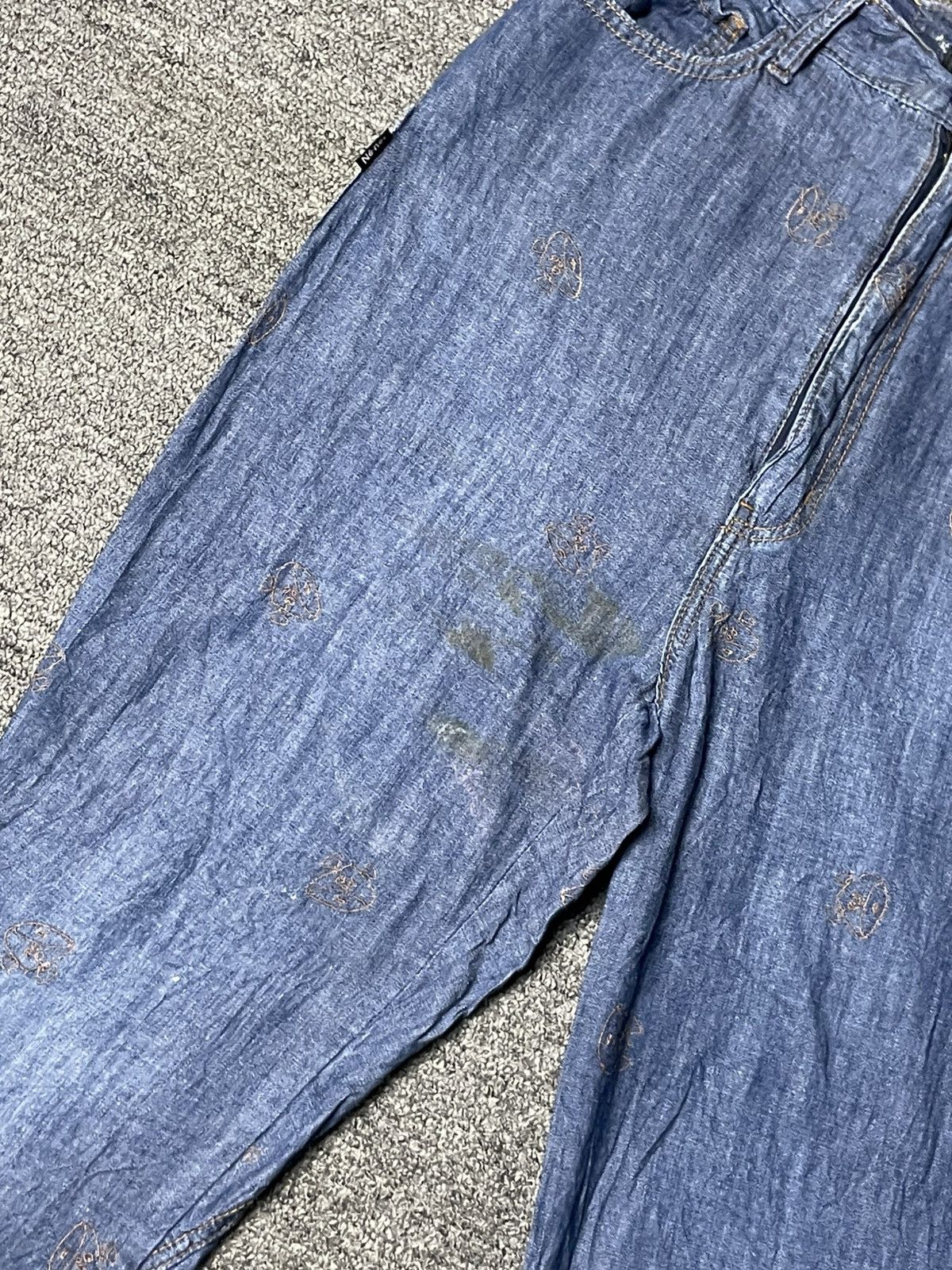 Issey Miyake × Ne-Net × Vintage Ne-Net x Issey Miyake Cropped Harem Jeans (84) Size US 27 - 4 Thumbnail