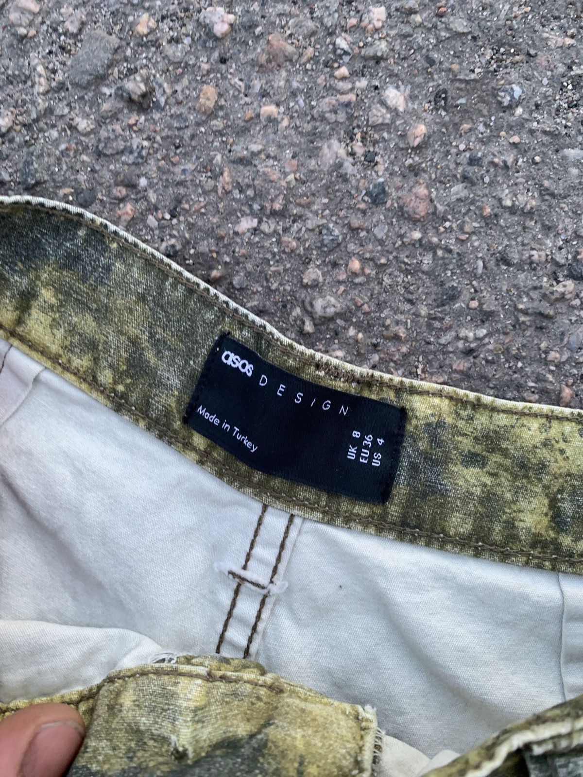 Vintage Avantgarde Camouflaged Military Cargo Pants Size US 30 / EU 46 - 6 Thumbnail