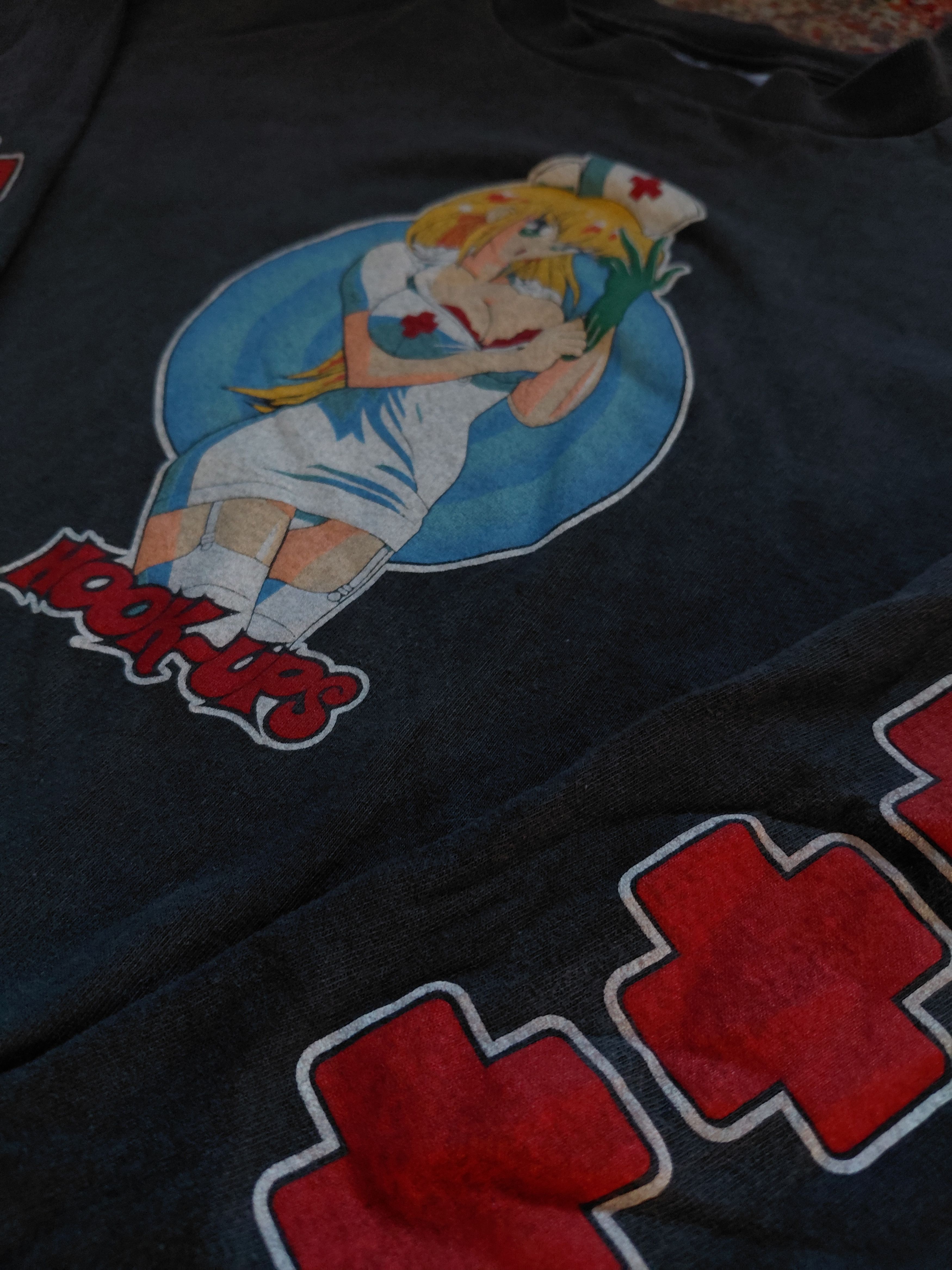 Hook-Ups Hook-Ups, Nurse Skate Tee, Tultex, long sleeve Size US L / EU 52-54 / 3 - 2 Thumbnail