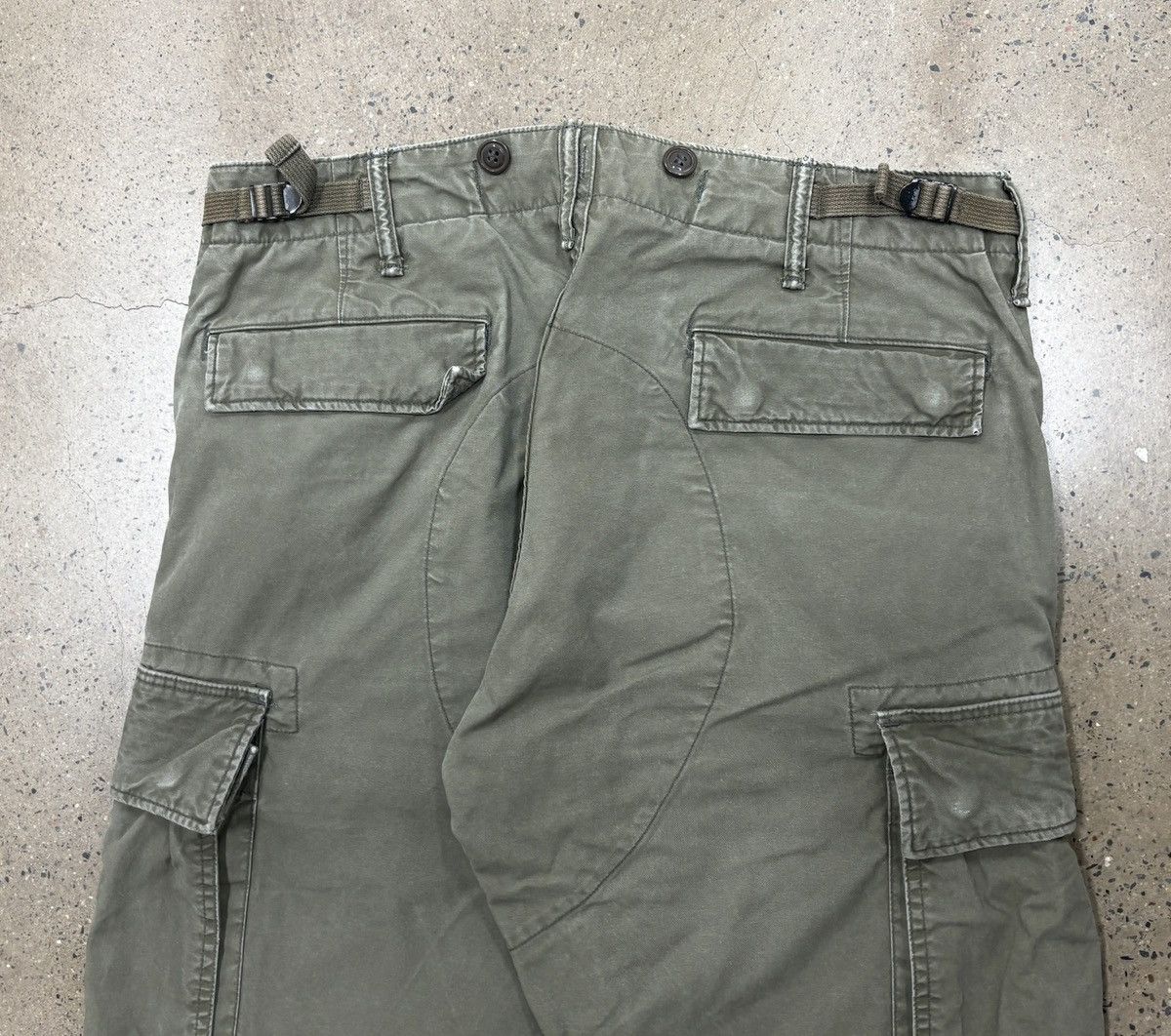 RRL Ralph Lauren Double RL RRL Canvas Surplus Cargo Pants Size US 31 - 8 Thumbnail