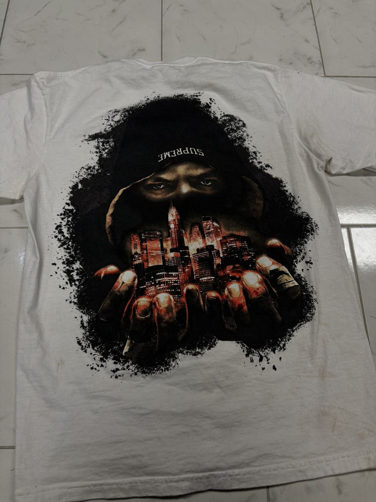 Supreme Supreme Fighter tee Def Jam Fight for NY white Size US M / EU 48-50 / 2 - 1 Thumbnail