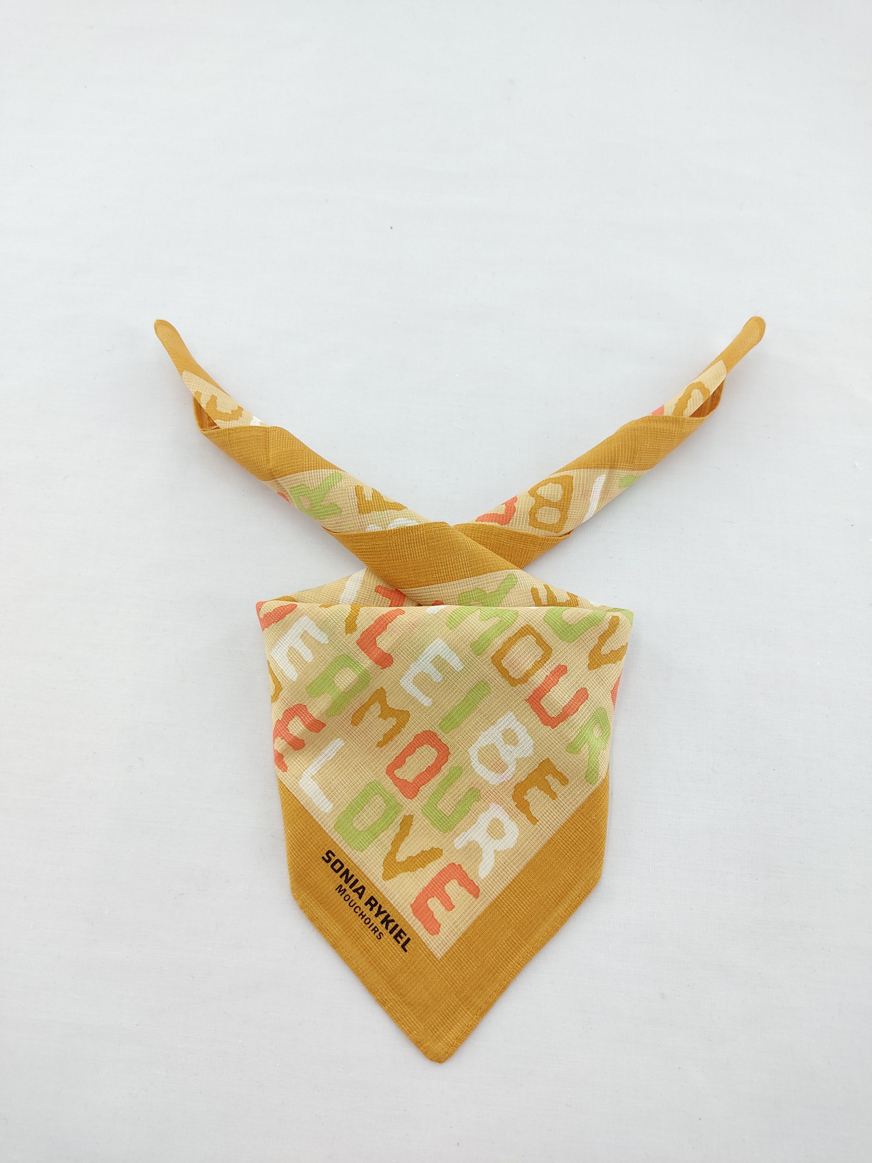 Sonia Rykiel Sonia Rykiel Handkerchief / Neckwear / Bandana Size ONE SIZE - 2 Thumbnail