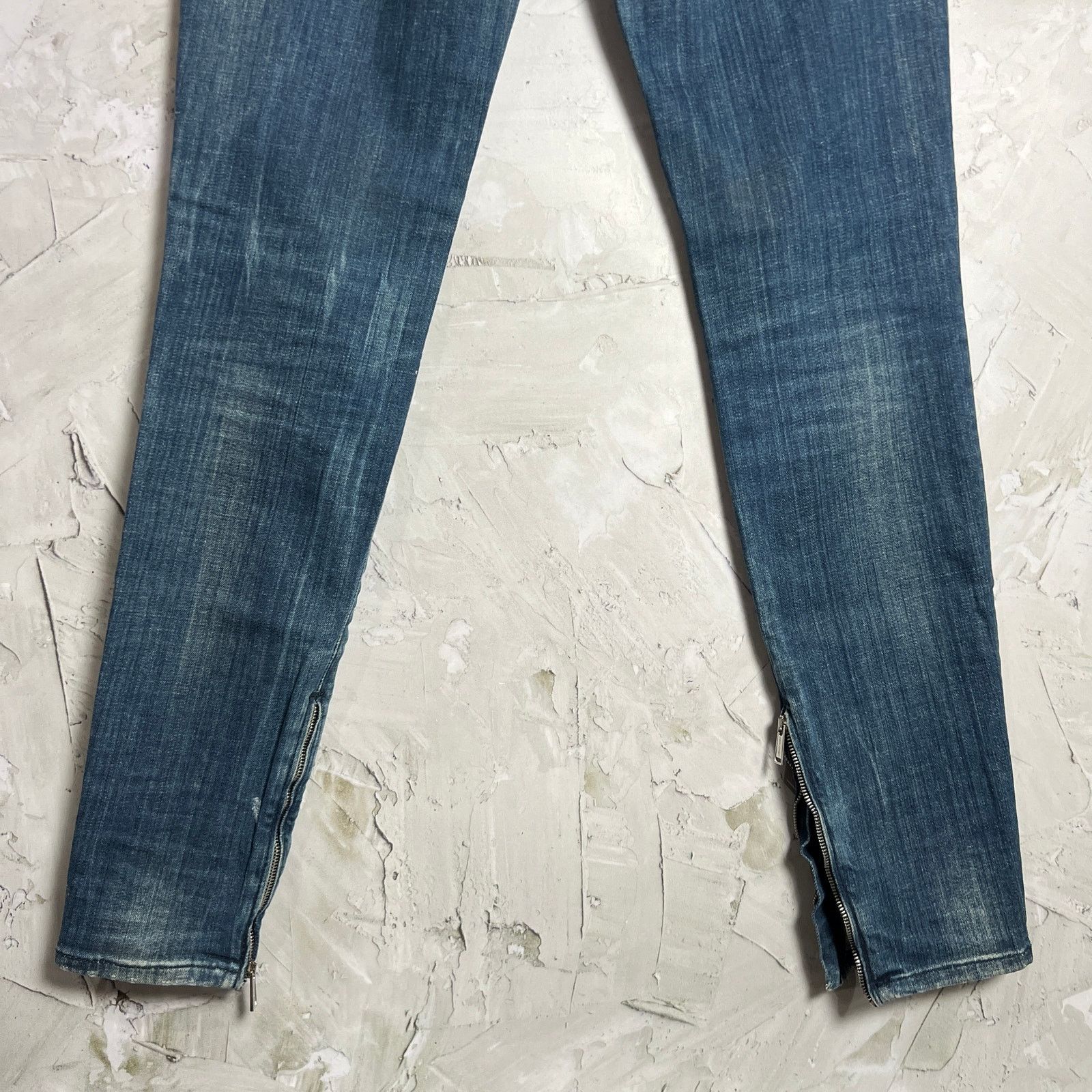 Dsquared2 Dsquared2 Paint Splatter Skinny Jeans Distressed Italy 40 Size US 29 - 16 Thumbnail