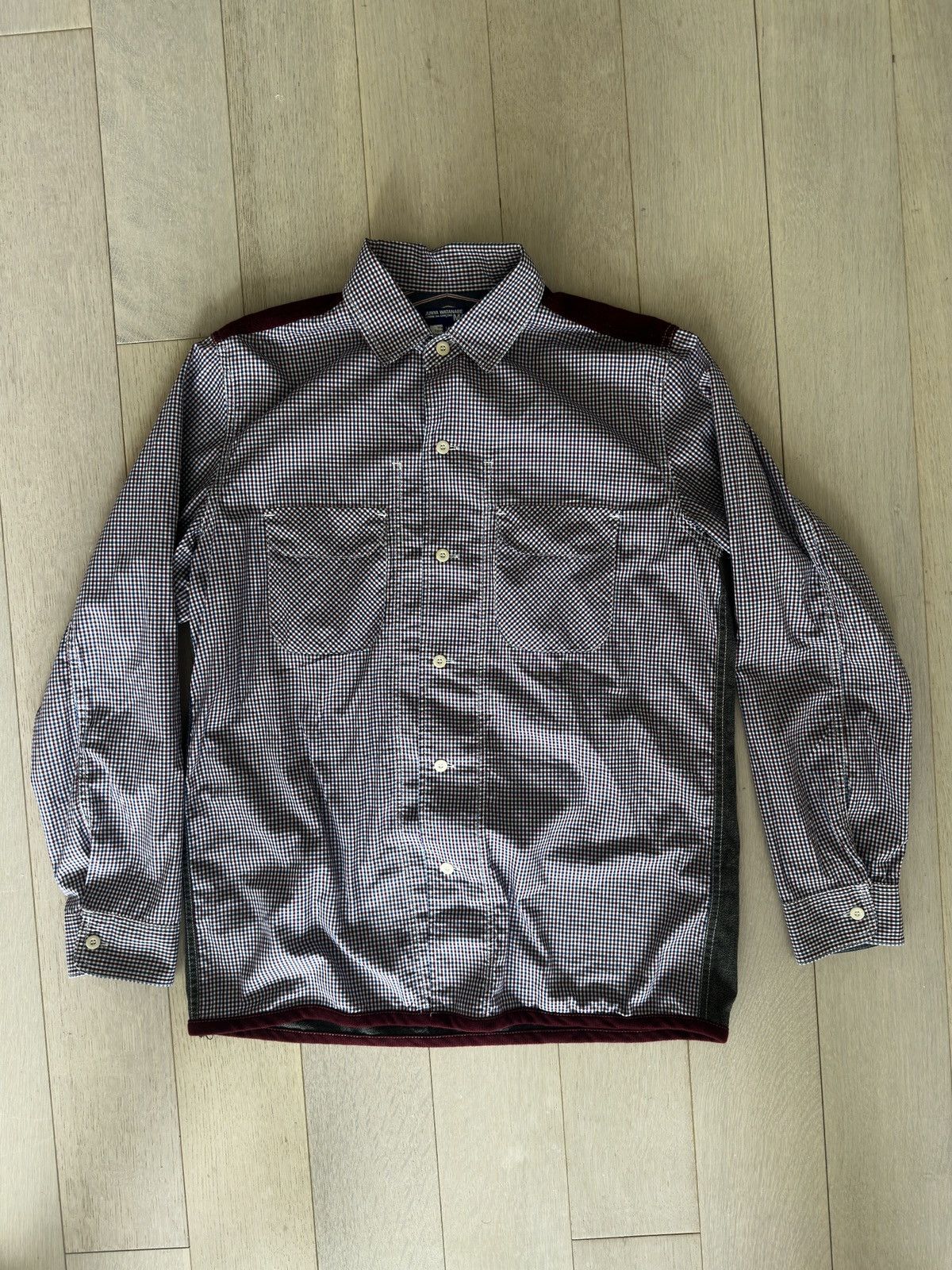 Junya Watanabe Junya Watanabe Man Paneled Shirt Size US M / EU 48-50 / 2 - 1 Thumbnail