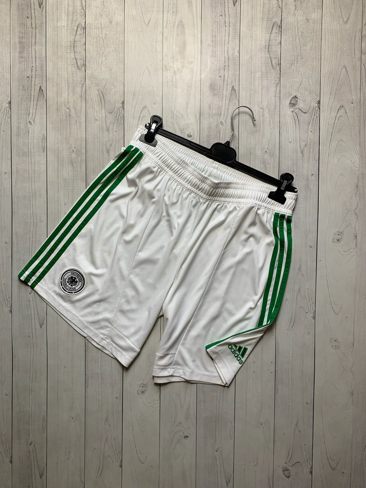 Adidas × Vintage Vintage adidas Deutschland soccer shorts size XL Size US 36 / EU 52 - 1 Thumbnail