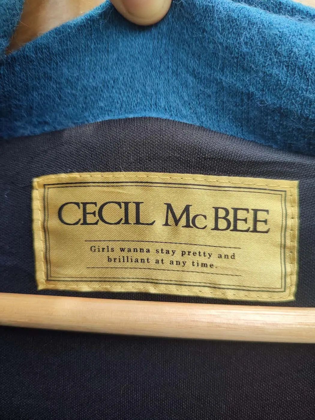 Designer × Japanese Brand Cecil McBee Blue Puffer Wool Jacket - Women’s M Size M / US 6-8 / IT 42-44 - 6 Thumbnail