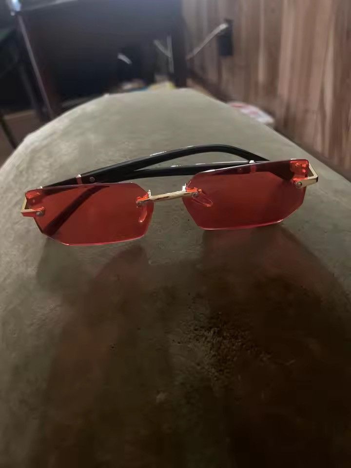 Electric Visual Rimless Square Sunglasses Size ONE SIZE - 2 Thumbnail