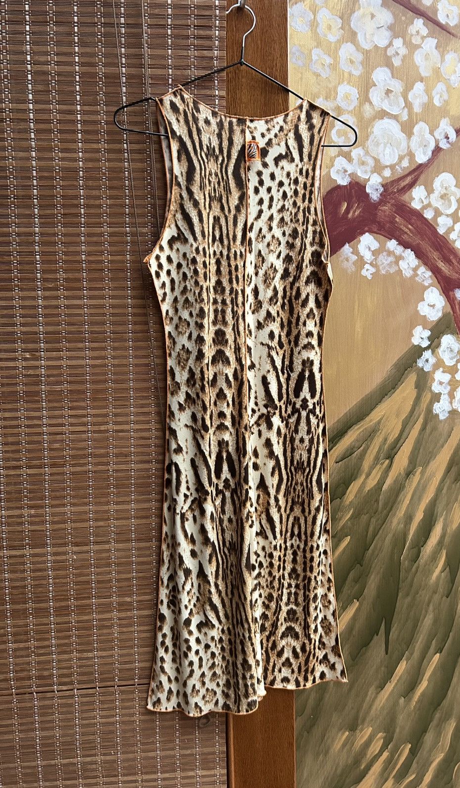 Morgan De Toi Vintage Y2K Morgan De Toi Leopard Sleeveless Dress Size XS / US 0-2 / IT 36-38 - 2 Thumbnail