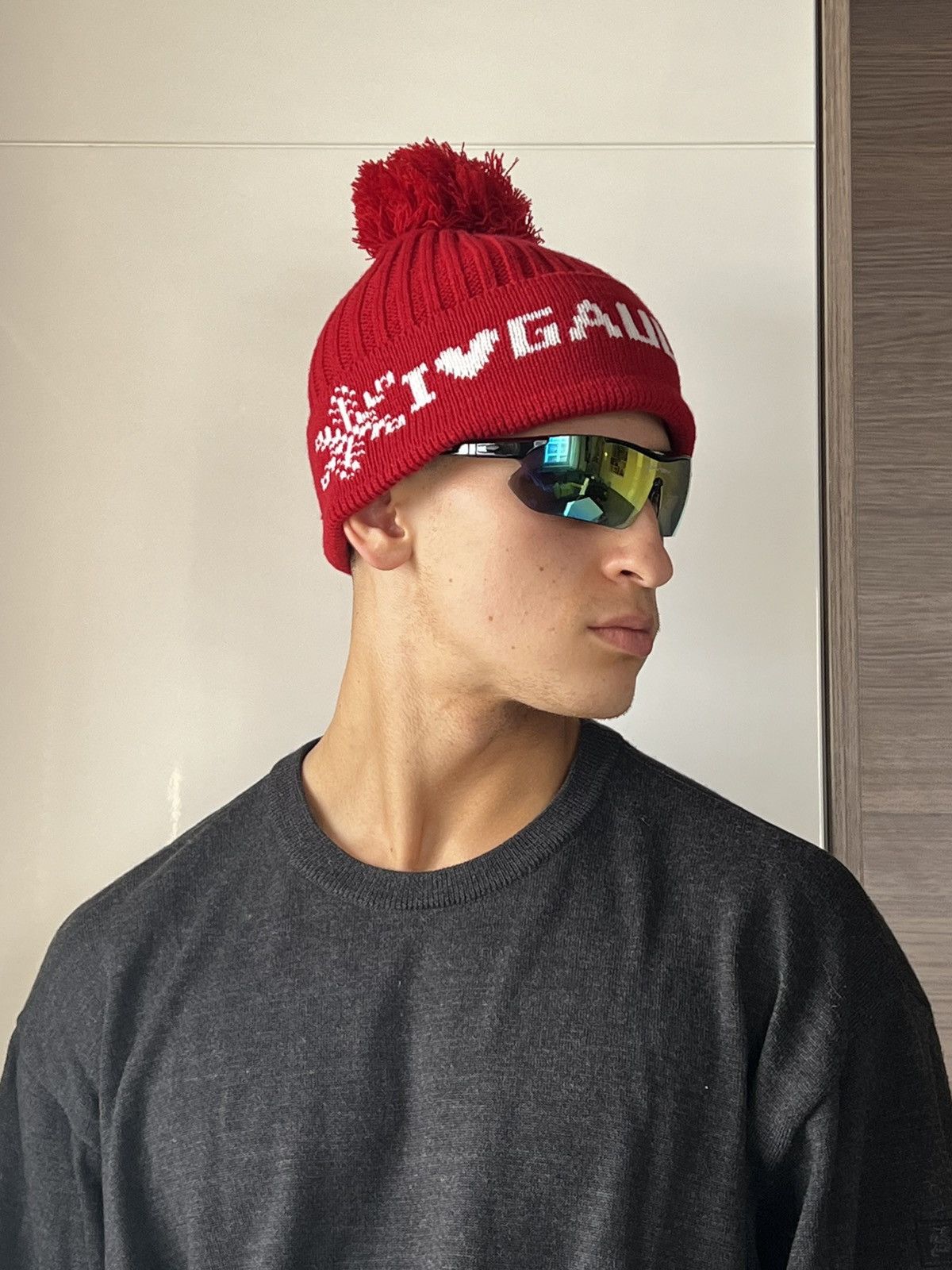 Jean Paul Gaultier ‼️Jean Paul Gaultier JPG Big Logo Winter Hat‼️ Size ONE SIZE - 4 Thumbnail