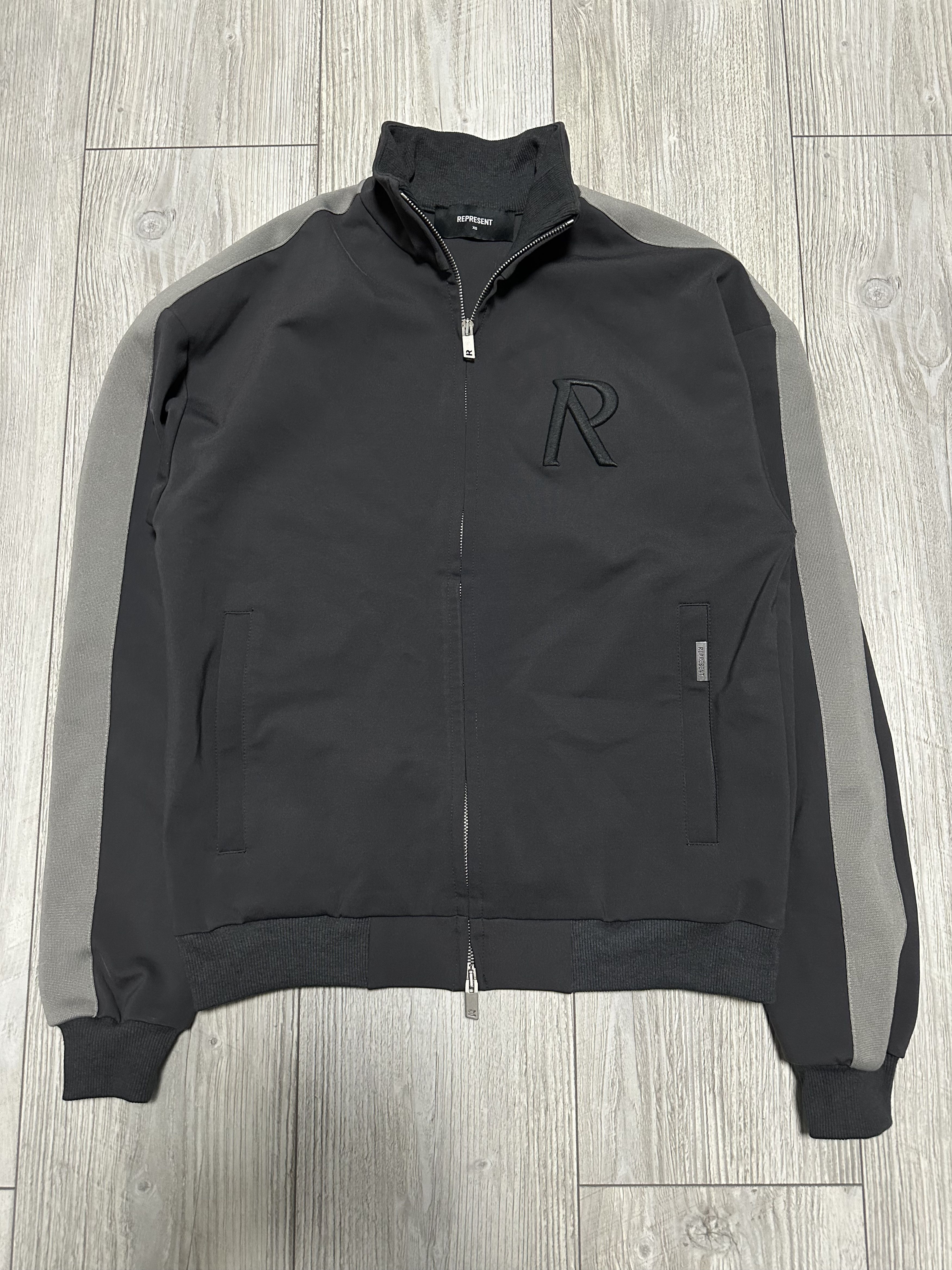 Represent Clo. Represent Men's Initial Tracksuit Jacket Iron Grey Size XS Size US XS / EU 42 / 0 - 1 Thumbnail