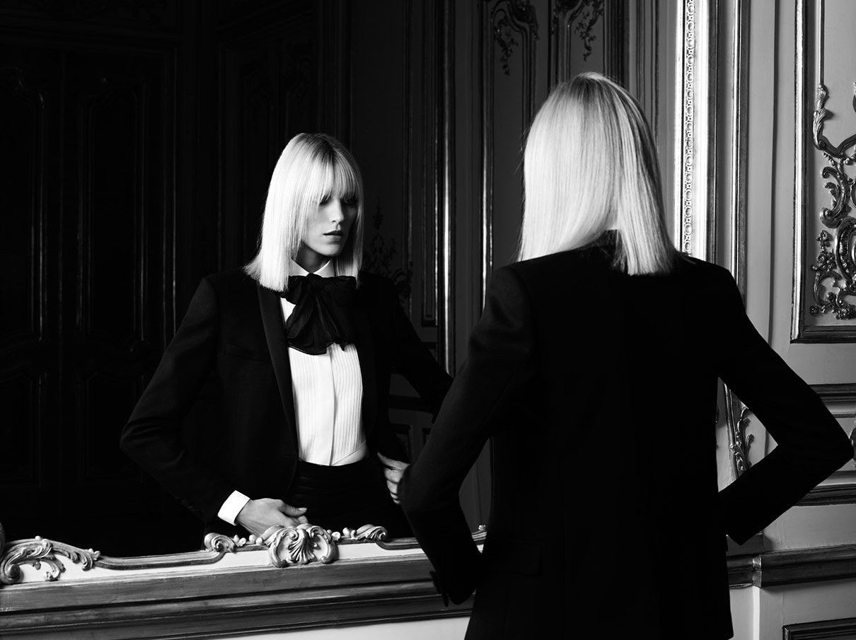 Saint Laurent Paris SAINT LAURENT PARIS BY HEDI SLIMANE PLEATED BIB TUXEDO SHIRT Size XS / US 0-2 / IT 36-38 - 7 Thumbnail