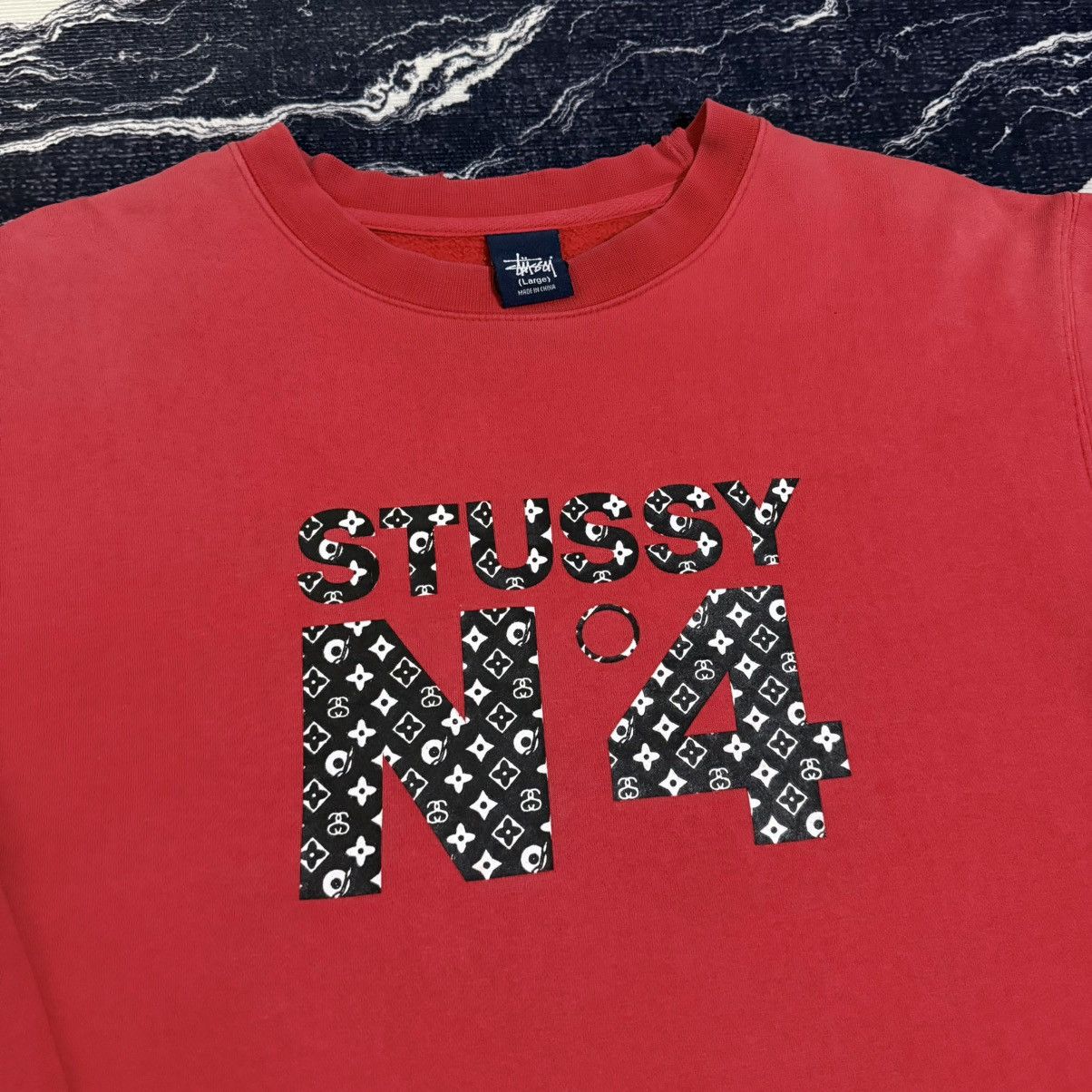 Stussy Vintage 00’s Stussy LV Monogram sweatshirt Size US L / EU 52-54 / 3 - 2 Thumbnail