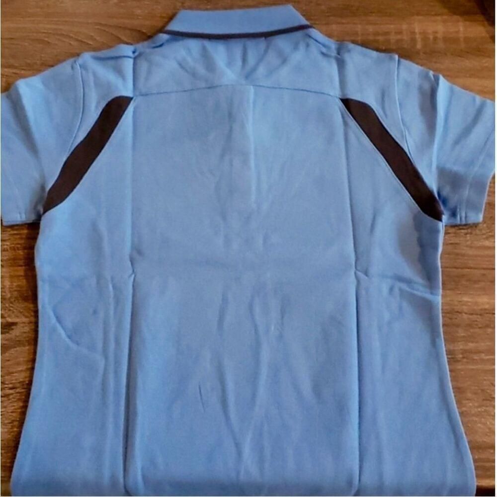 Other Ladies Sport French & Navy Blue Active Golf Polo Size M Size M / US 6-8 / IT 42-44 - 3 Thumbnail