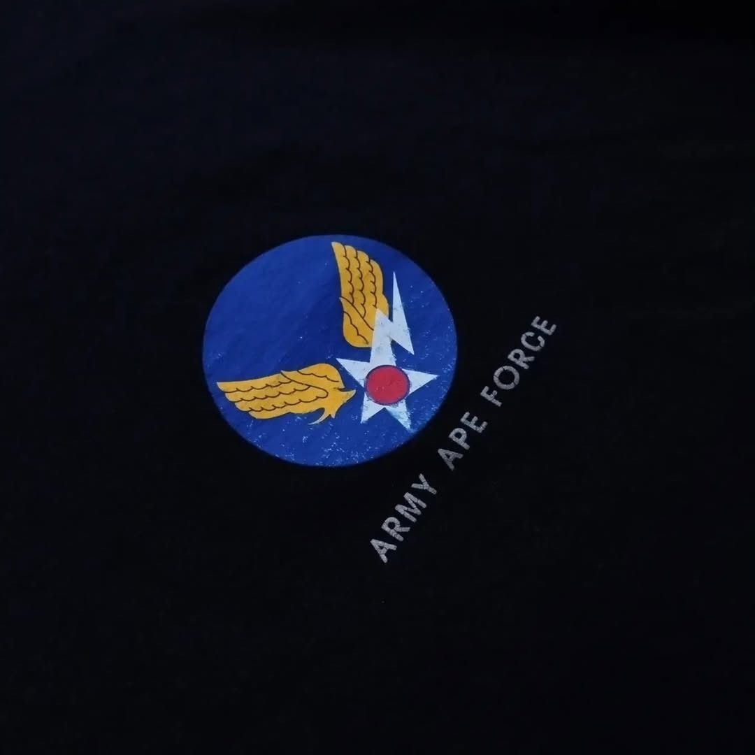 Bape Vintage BAPE STA “Army Ape Force” Long Sleeve Tee Size US L / EU 52-54 / 3 - 2 Thumbnail